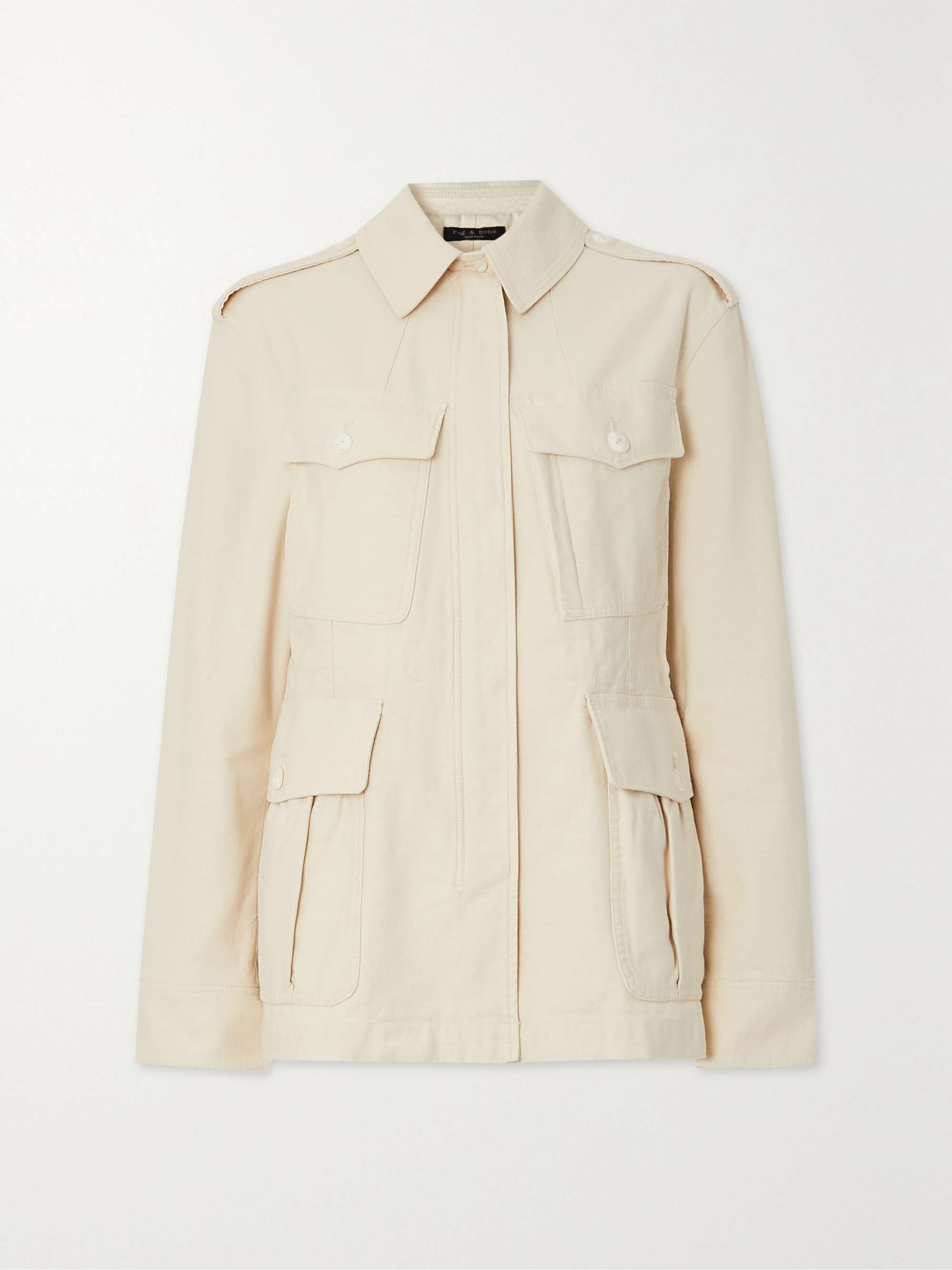 RAG & BONE ICONS Lorenz cottoncanvas jacket NETAPORTER