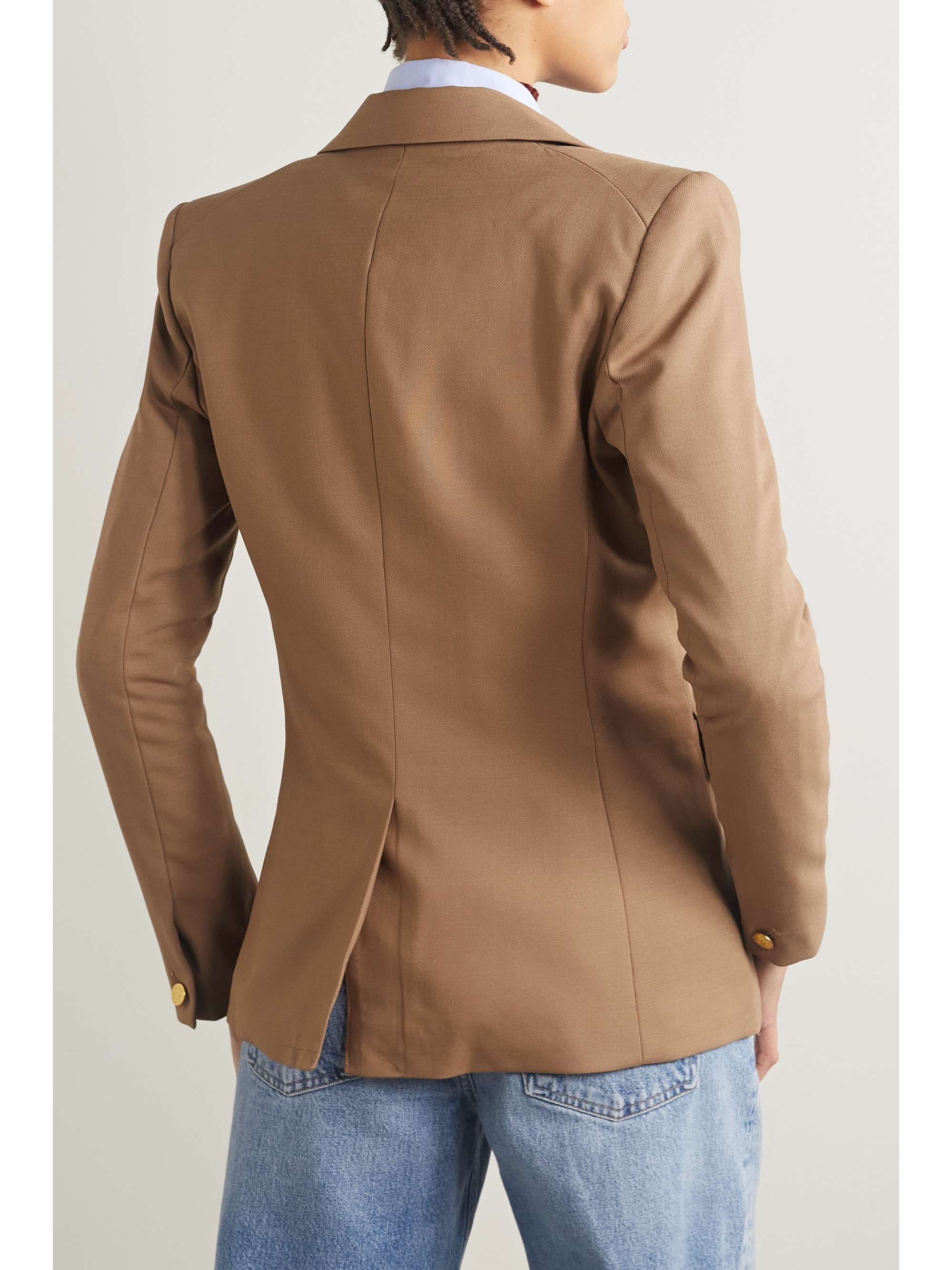 RAG & BONE Preston double-breasted wool-blend twill blazer