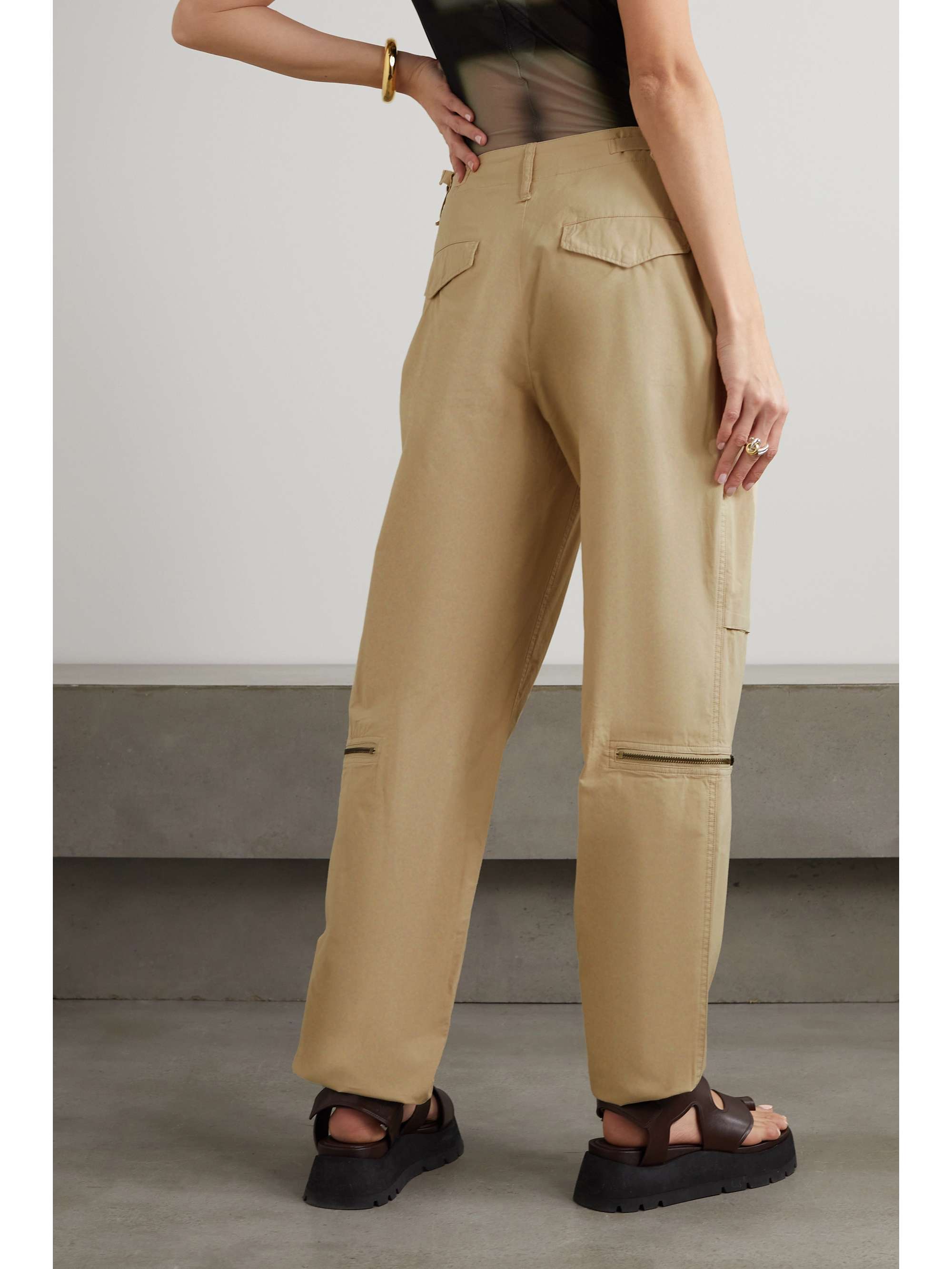RAG & BONE Kai cotton-ripstop straight-leg pants
