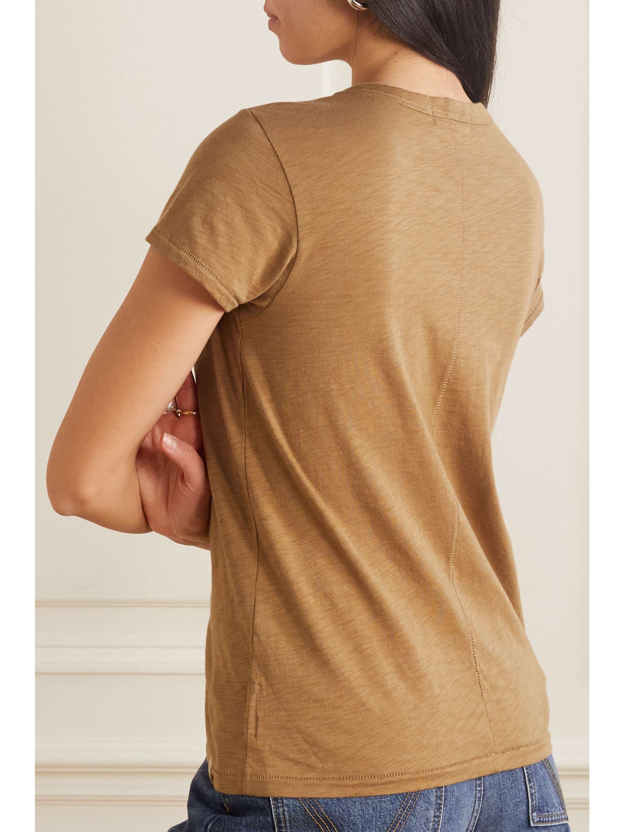 RAG & BONE The Slub organic cotton-jersey T-shirt