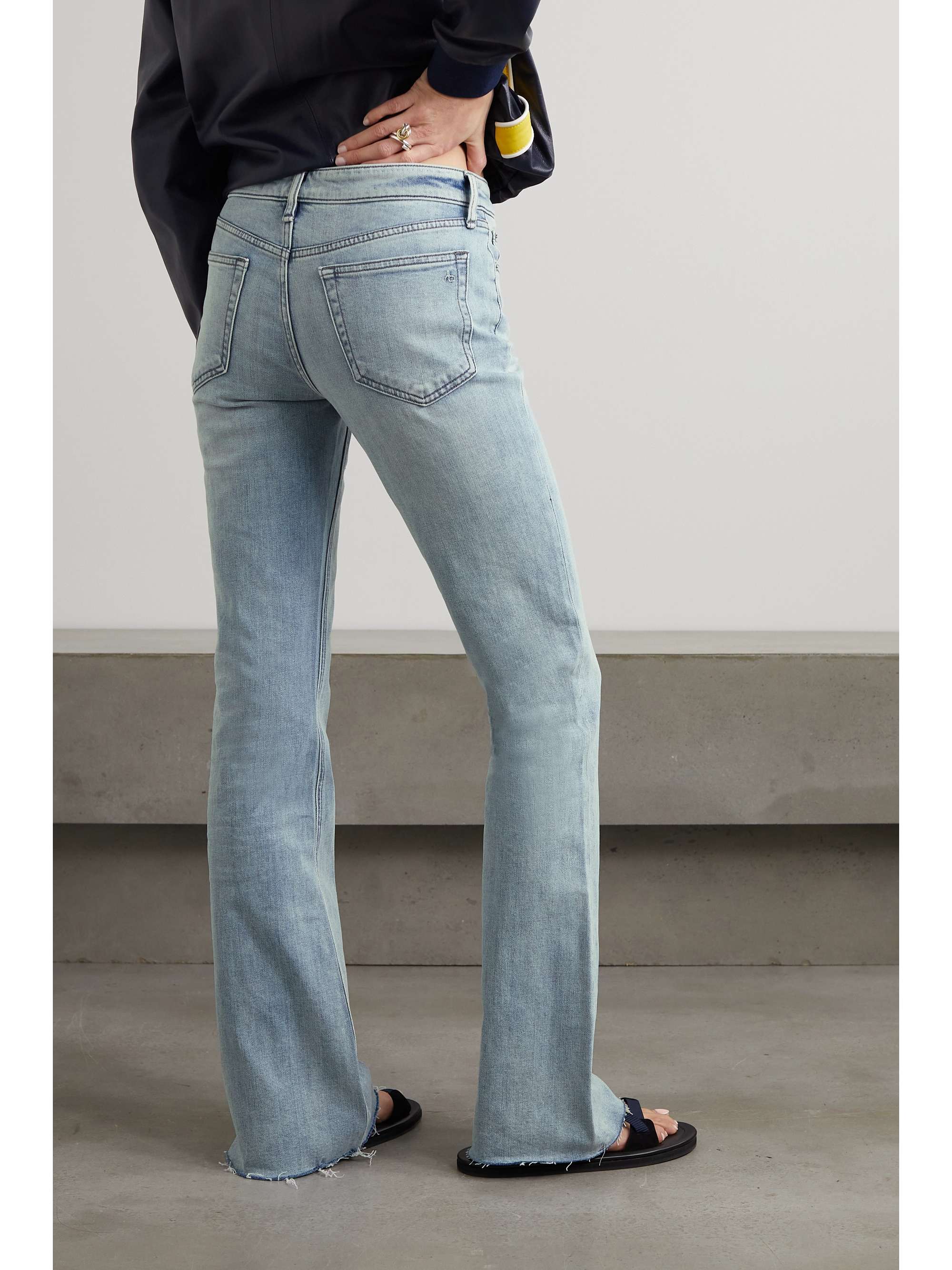 RAG & BONE Kinsley low-rise flared jeans