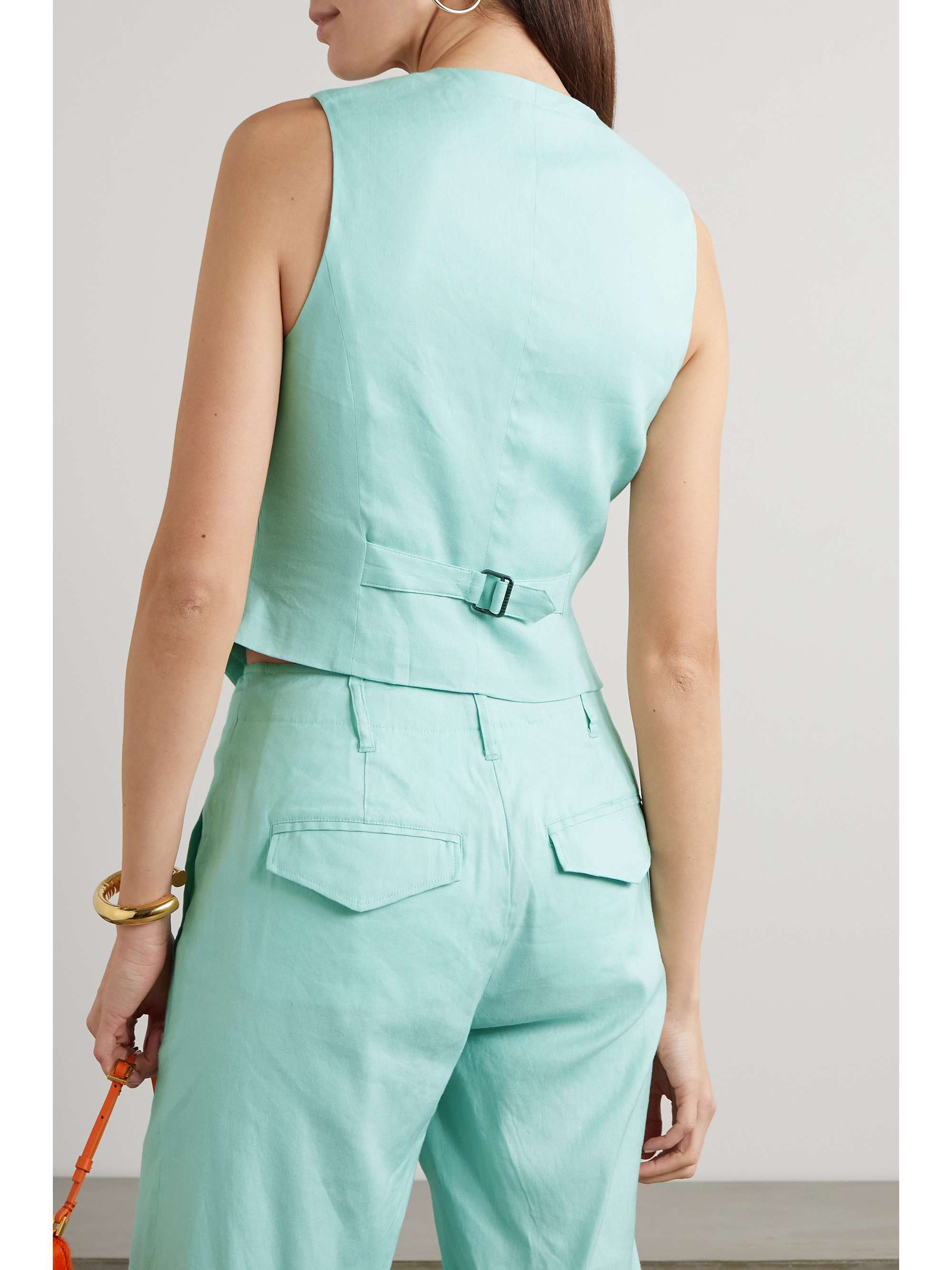 RAG & BONE Priya linen-blend vest