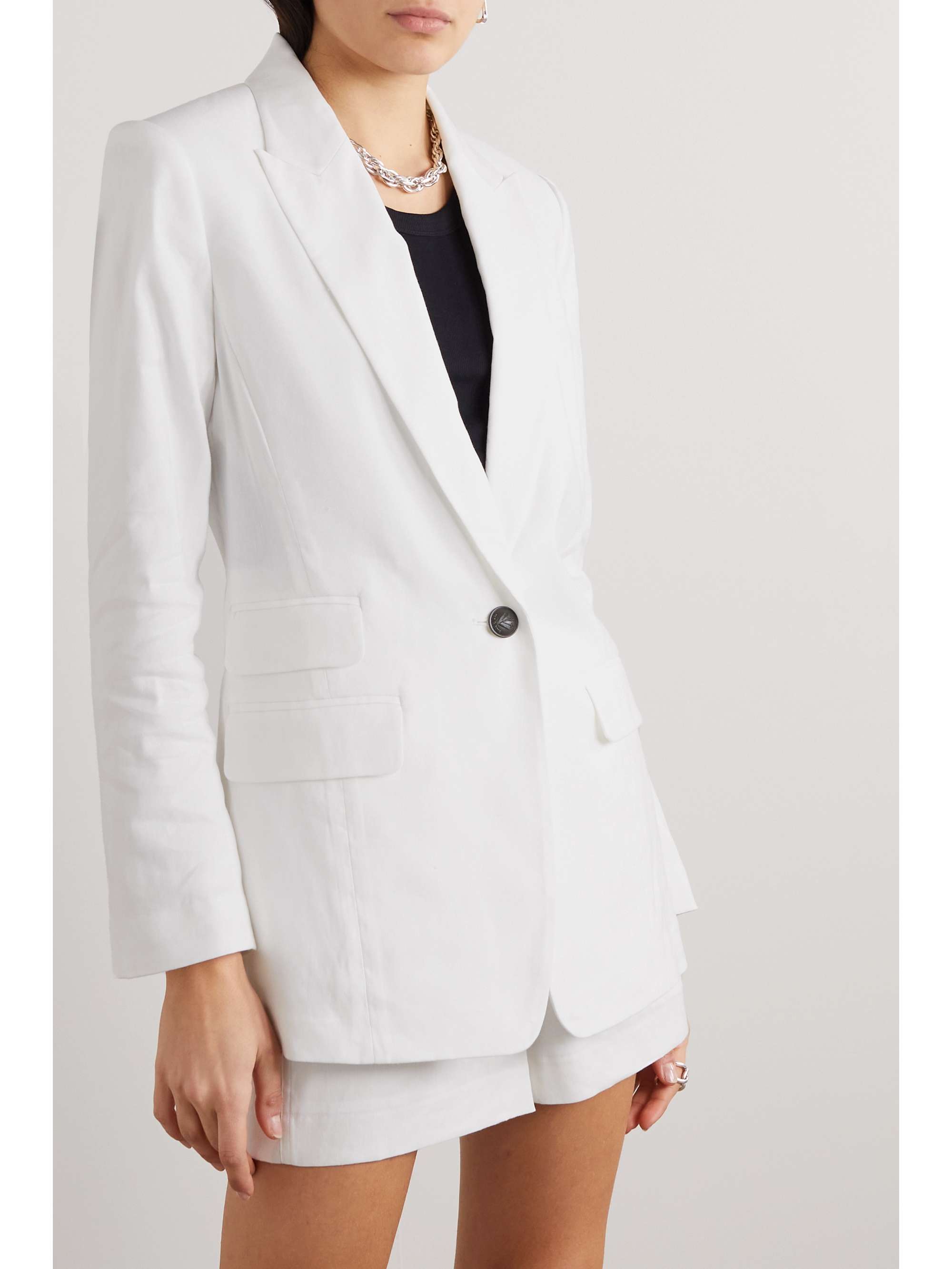 RAG & BONE Foster stretch linen-blend blazer