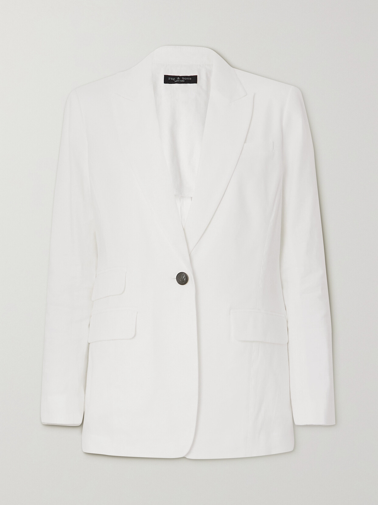 RAG & BONE FOSTER STRETCH LINEN-BLEND BLAZER