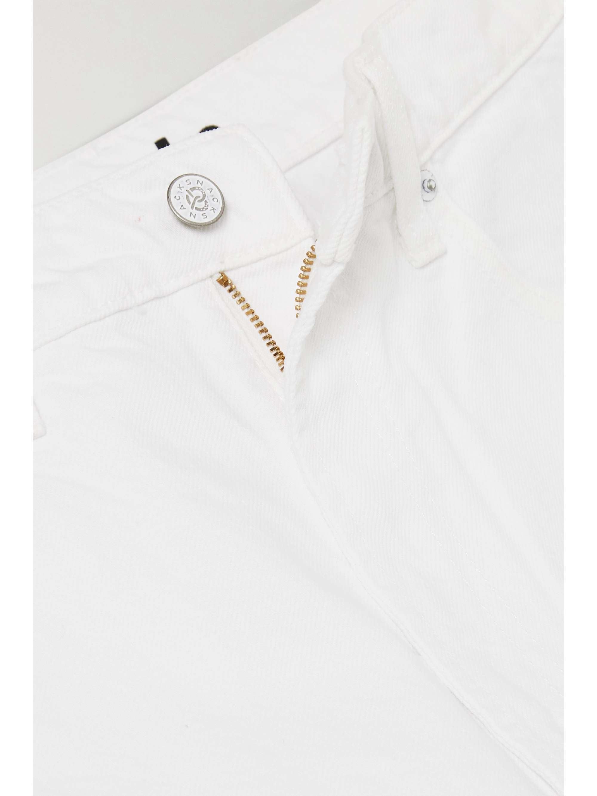 MOTHER SNACKS! cropped high-rise wide-leg jeans