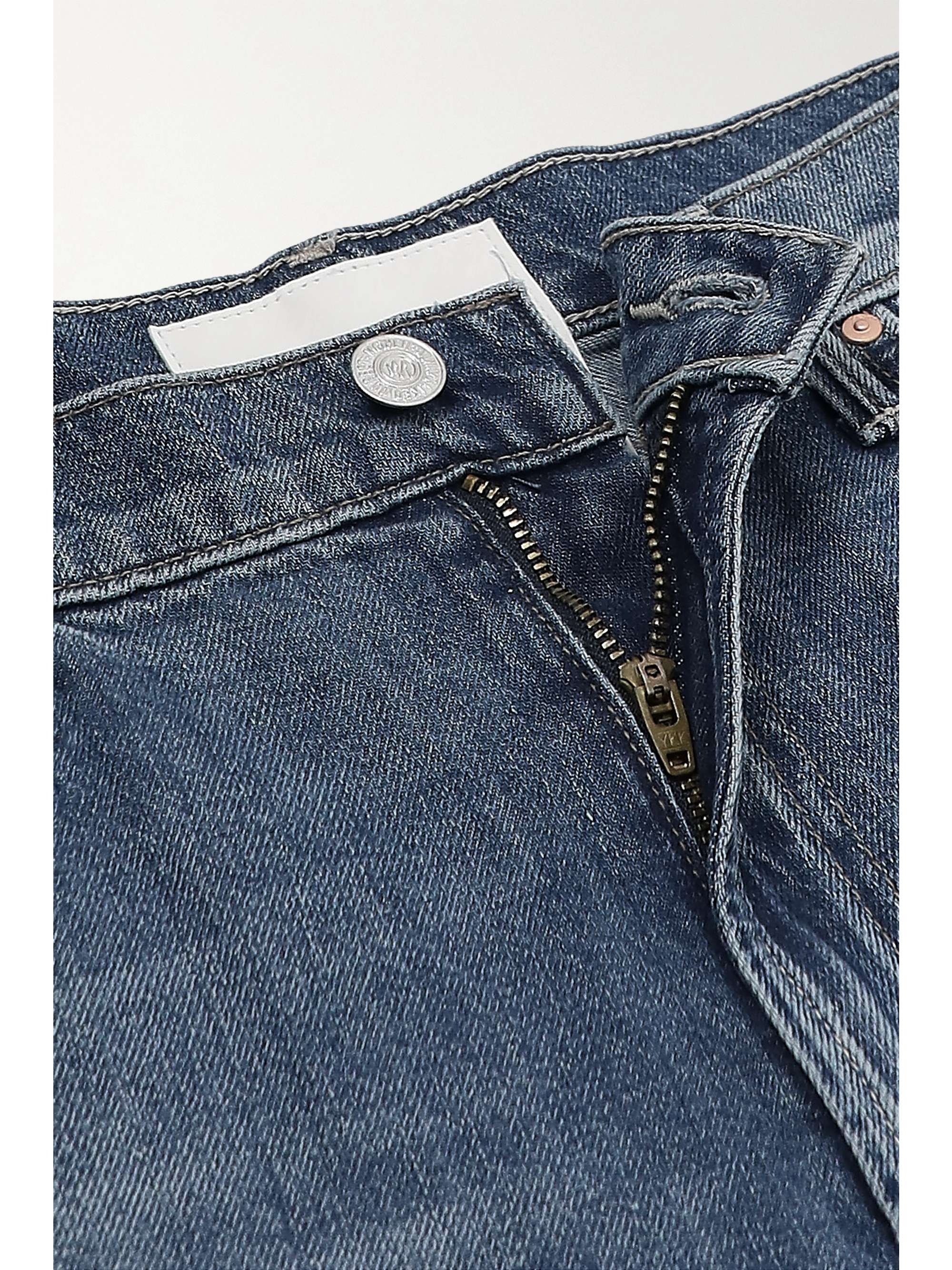 MOTHER Jean large raccourci taille haute The Dodger Ankle