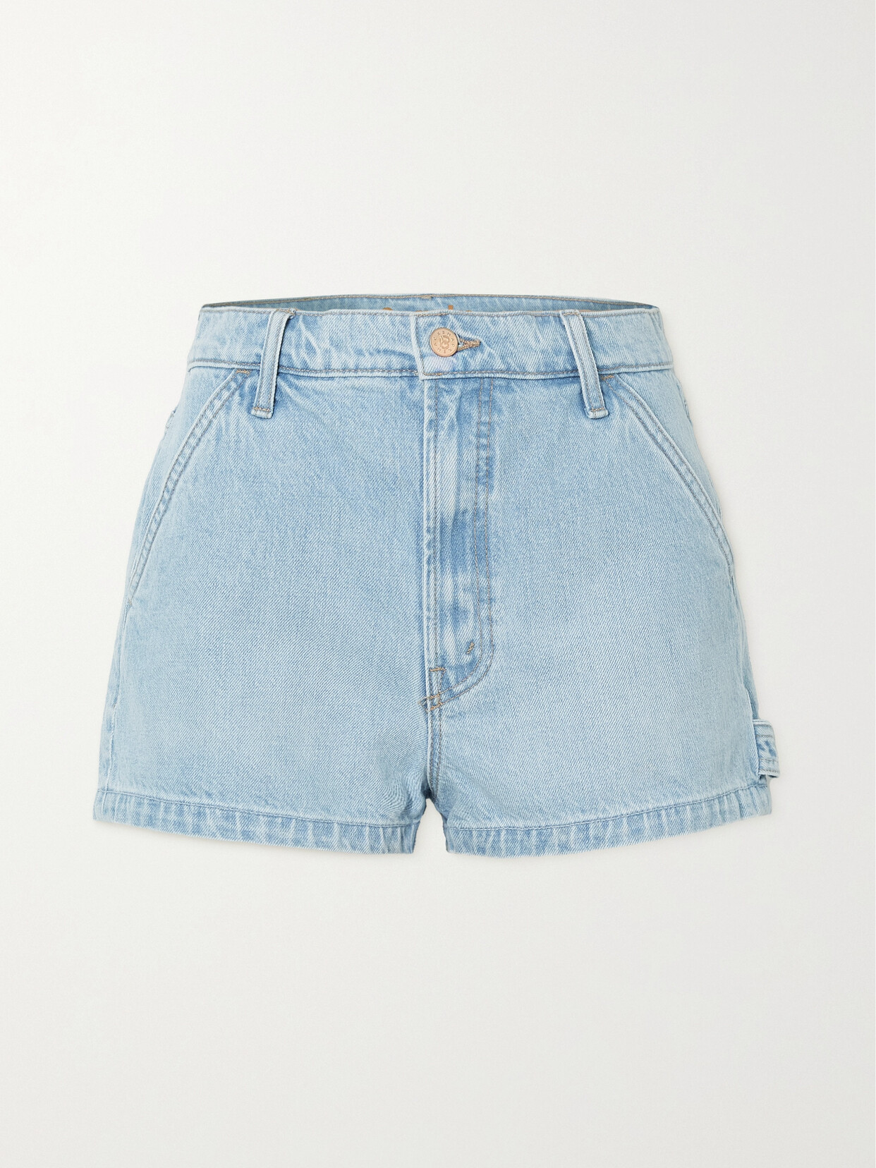 Mother - Snacks! The Fun Dip Denim Shorts - Blue