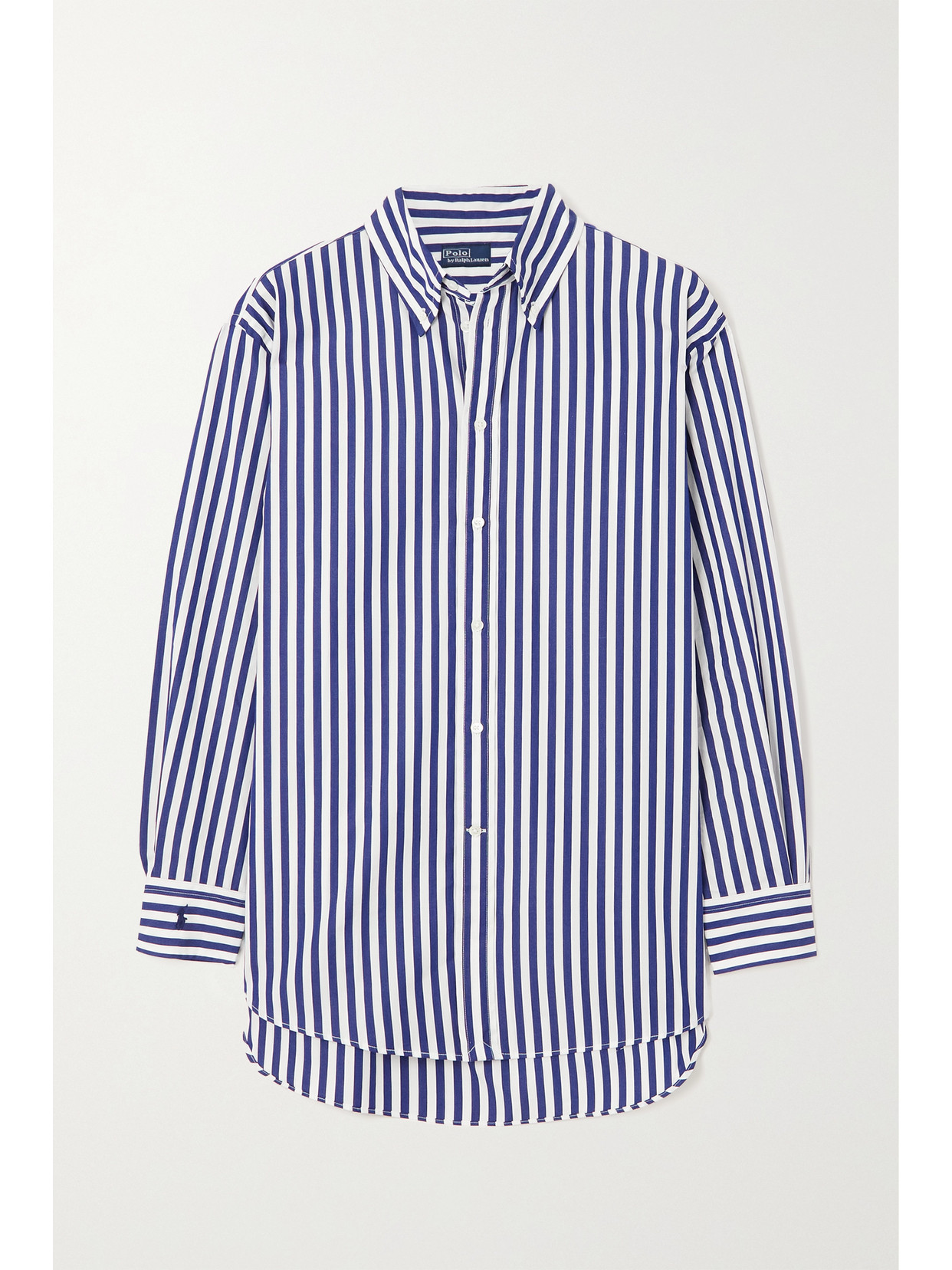 Polo Ralph Lauren - Striped Cotton-poplin Shirt - Blue