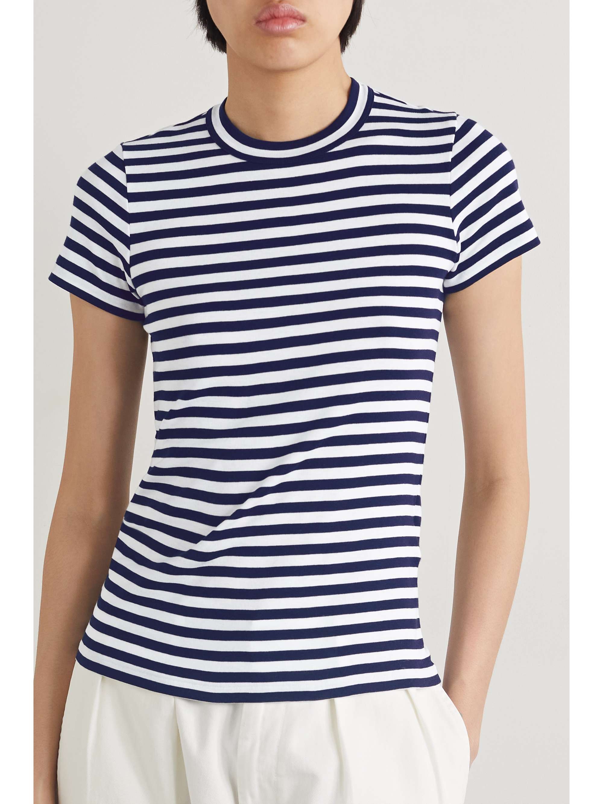 ralph lauren striped t shirt women's