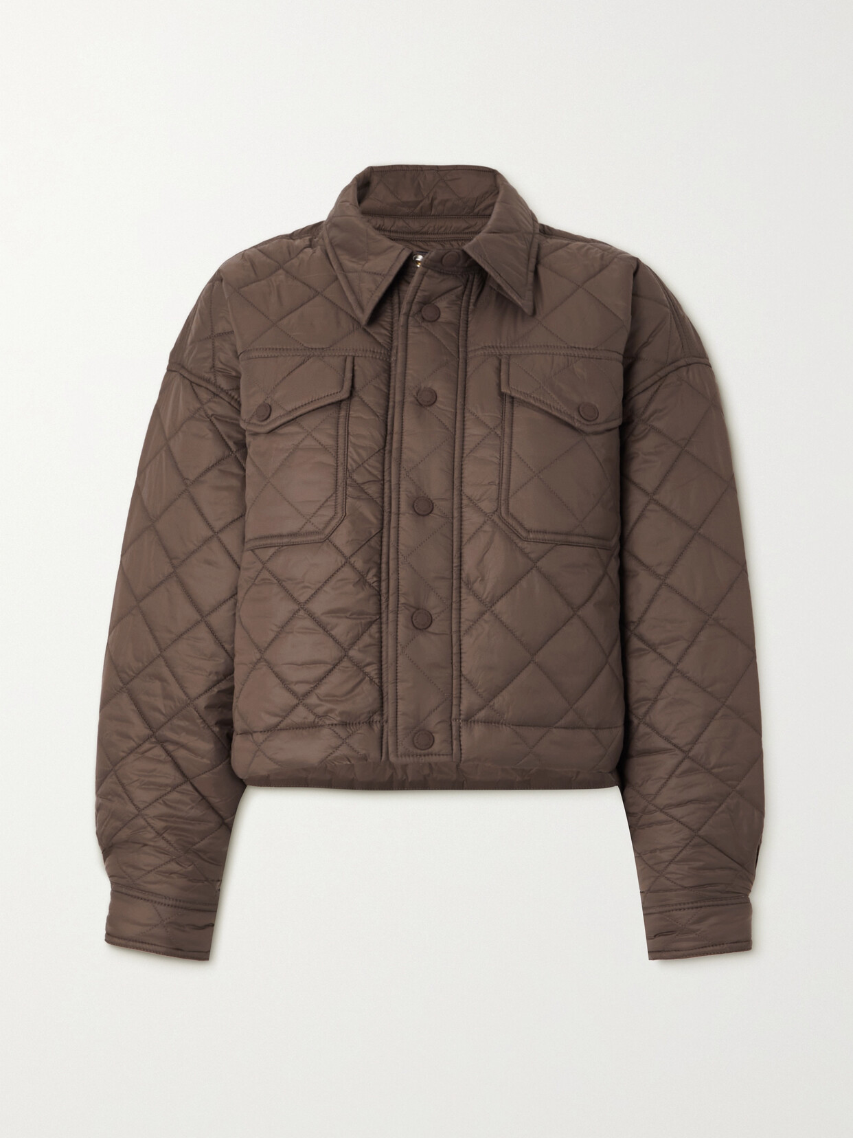 Polo Ralph Lauren - Cropped Quilted Recycled-shell Jacket - Brown