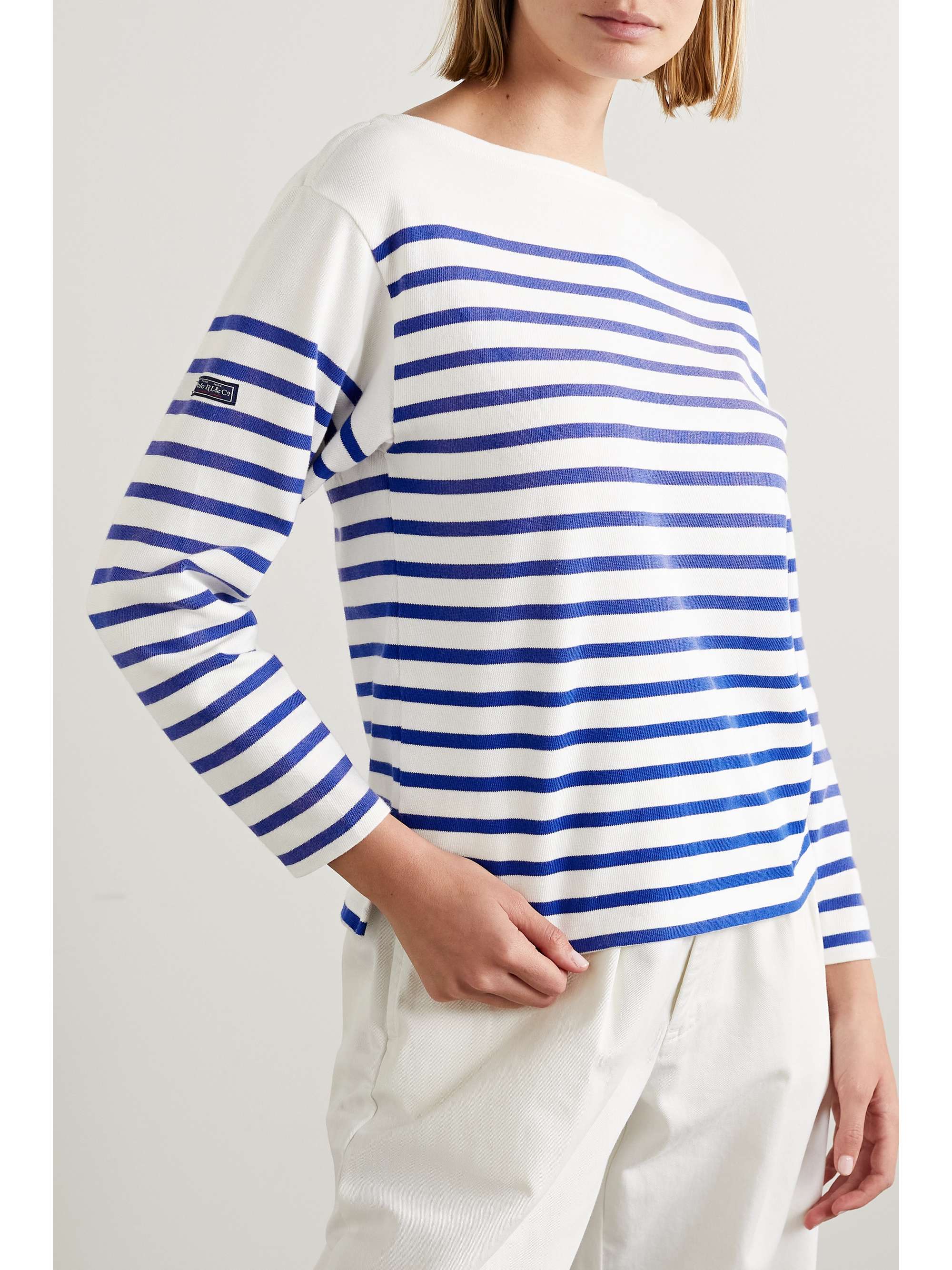 POLO RALPH LAUREN Mariner striped cottonjersey sweater NETAPORTER