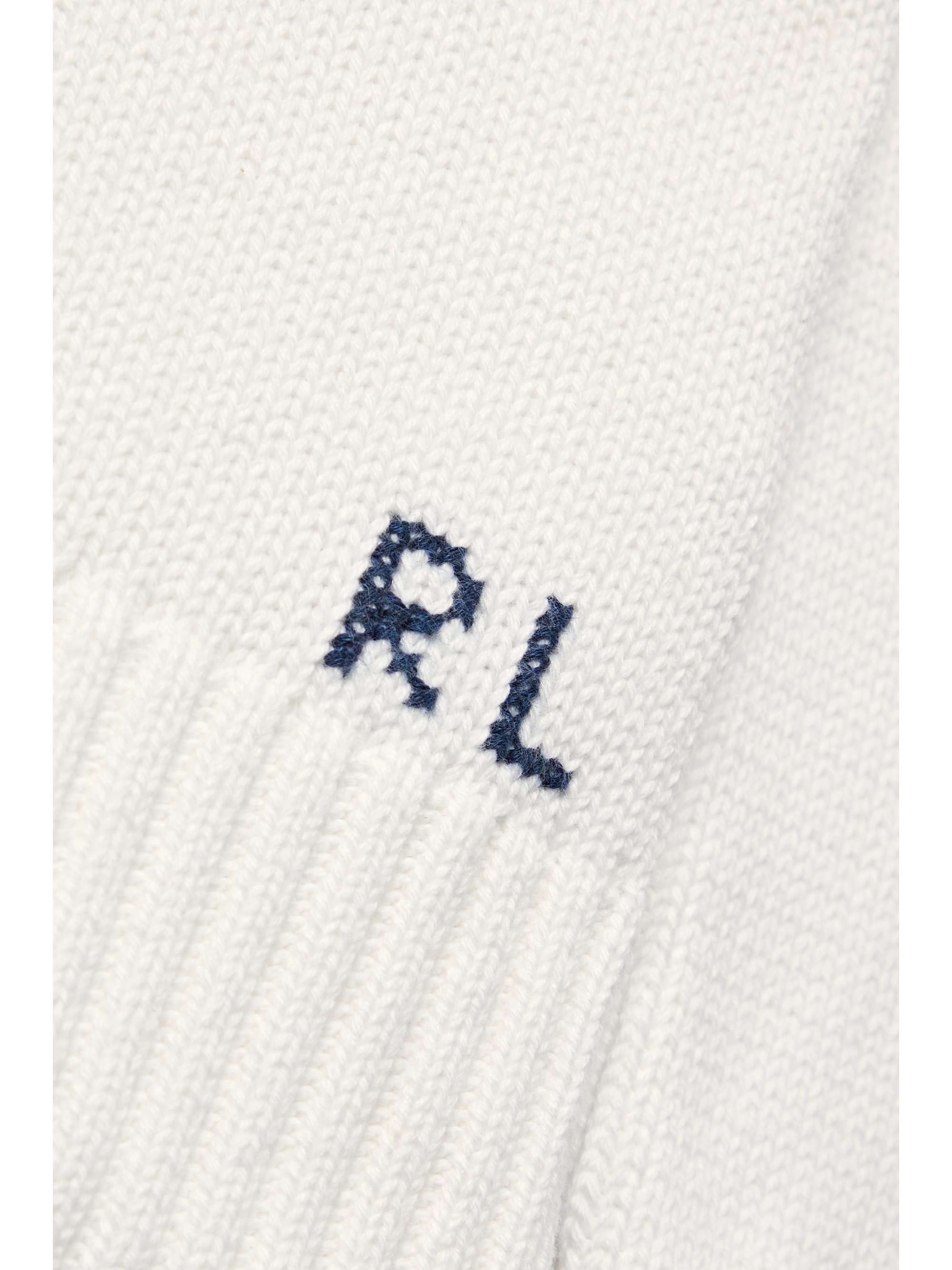 POLO RALPH LAUREN Intarsia cotton sweater