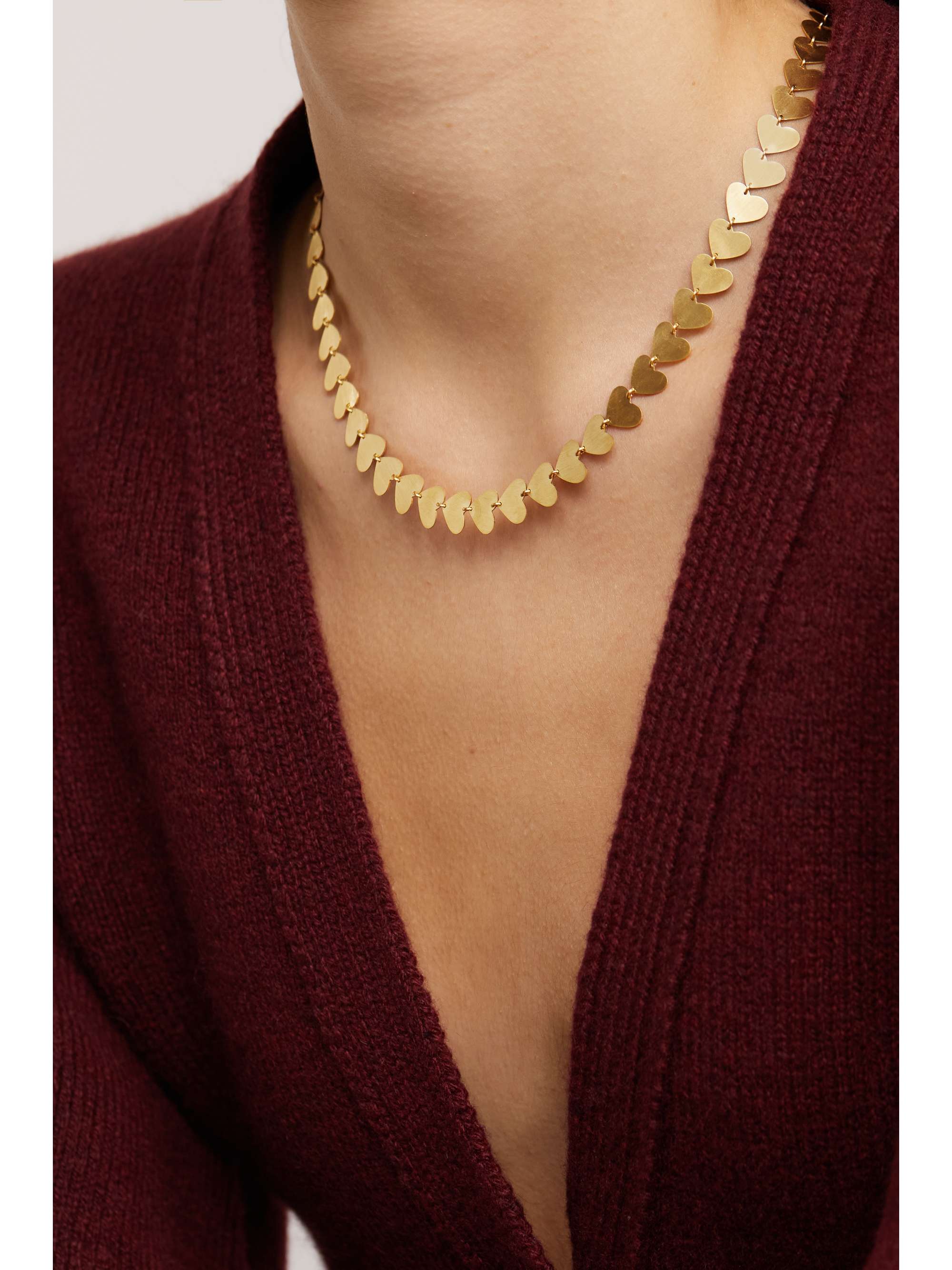 IRENE NEUWIRTH Love 18-karat gold necklace