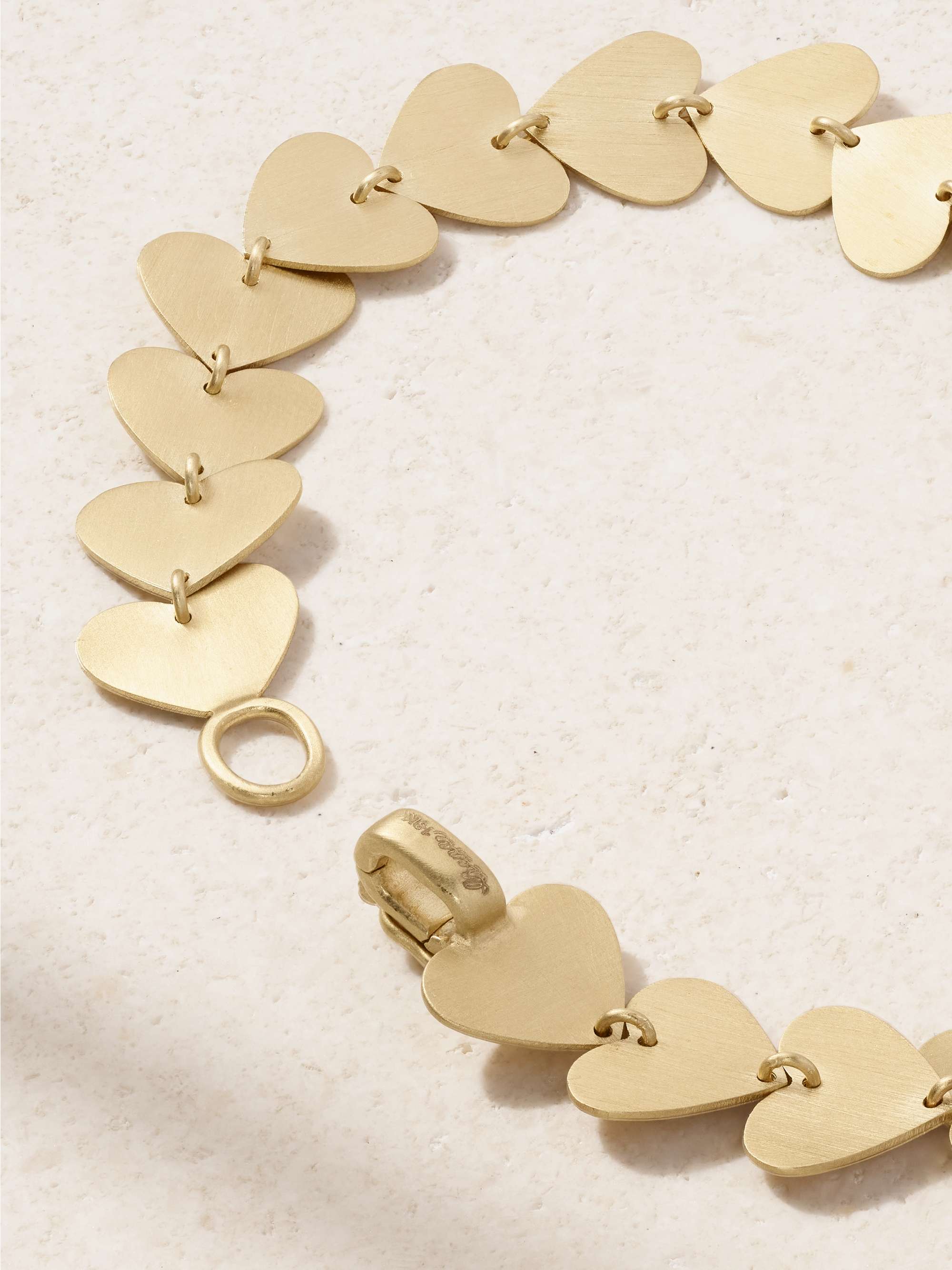 IRENE NEUWIRTH Love 18karat gold bracelet NETAPORTER