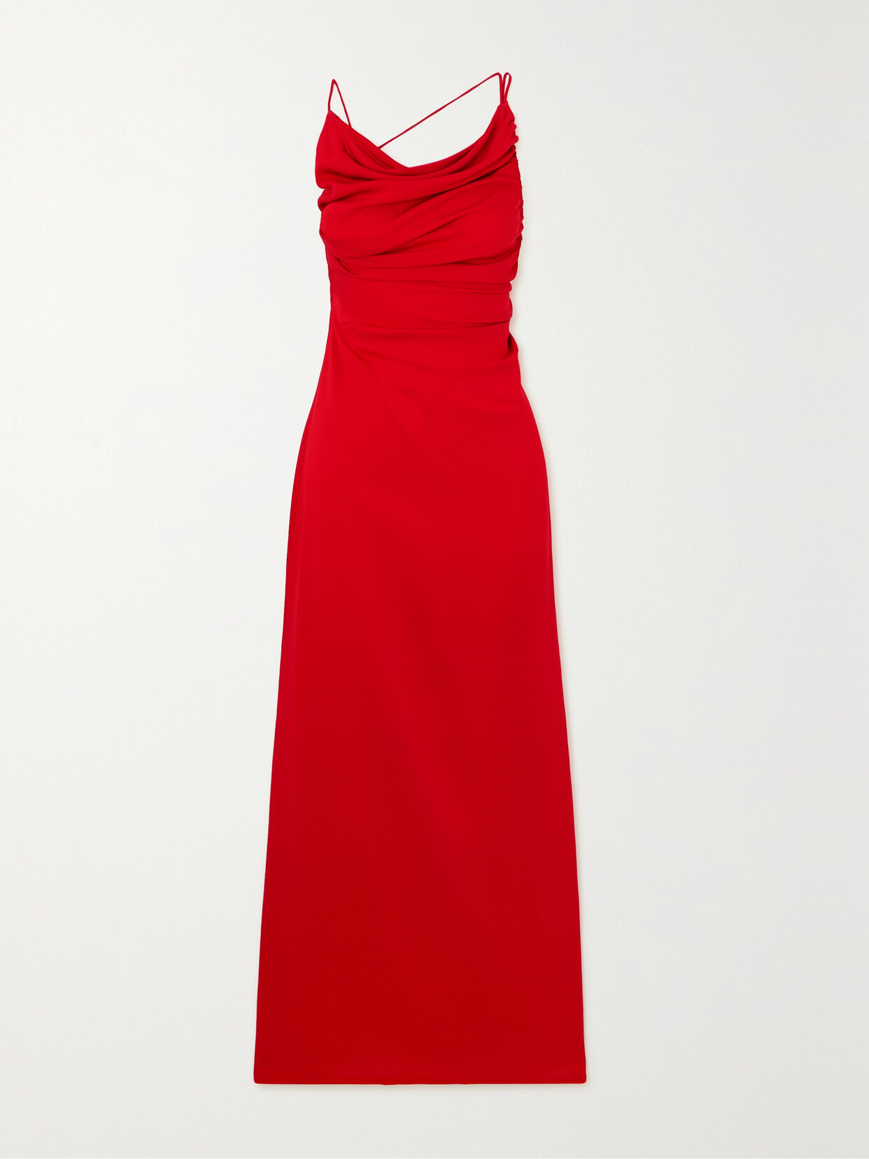 Christopher Esber - Open-back Draped Crepe Maxi Dress - Red