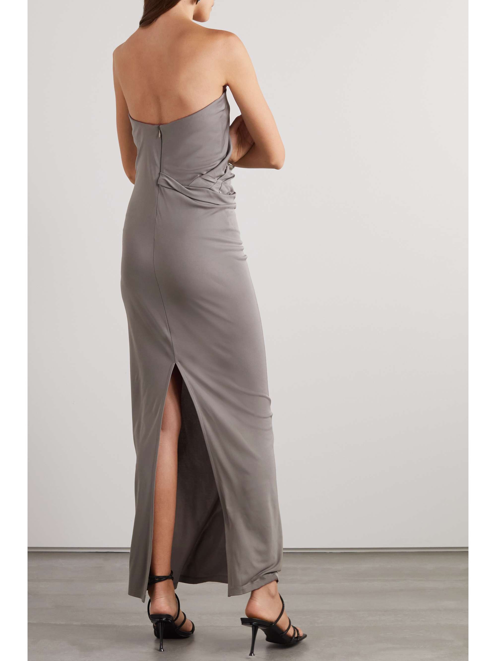 CHRISTOPHER ESBER Draped crepe maxi dress