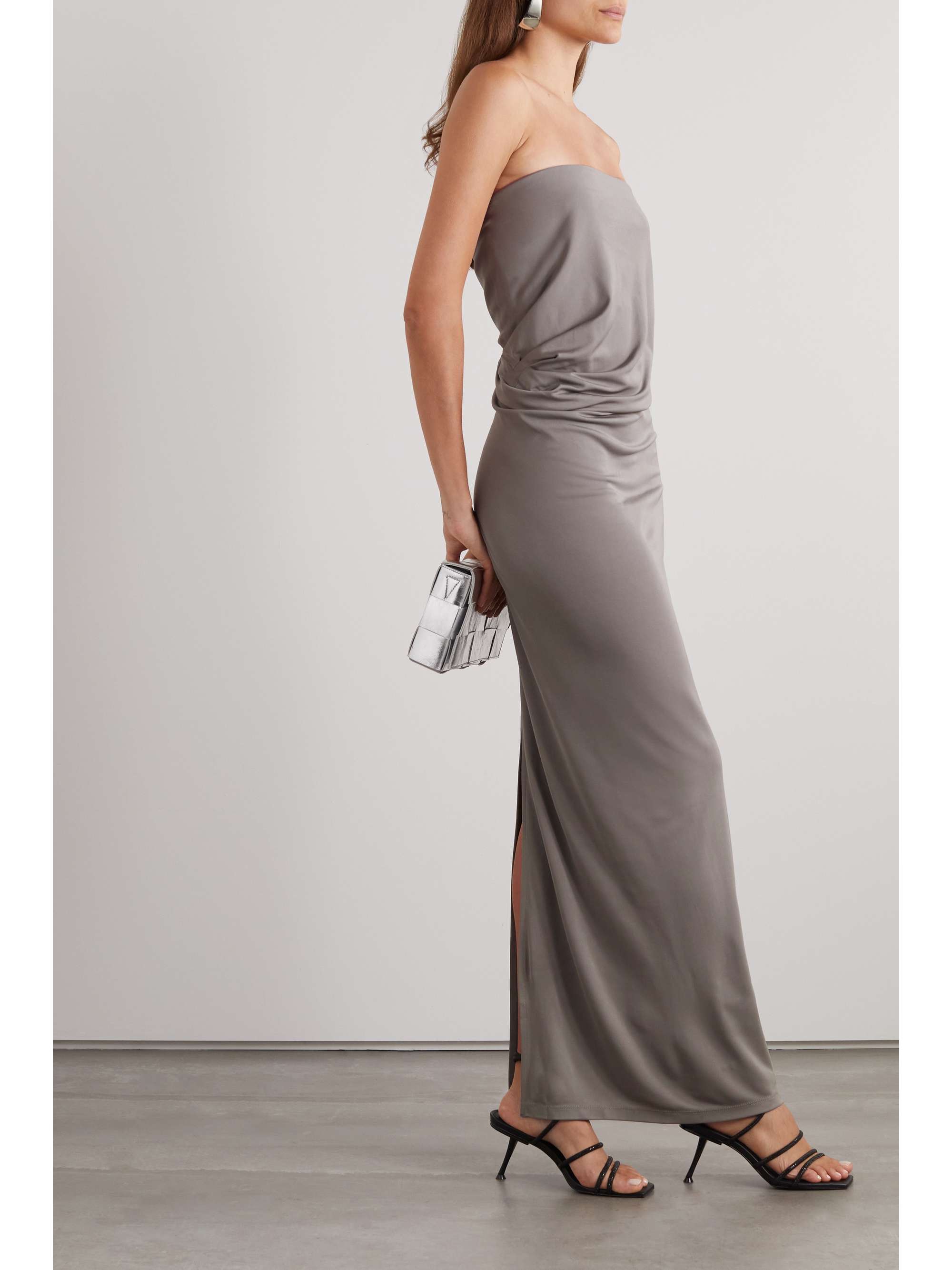 CHRISTOPHER ESBER Draped crepe maxi dress