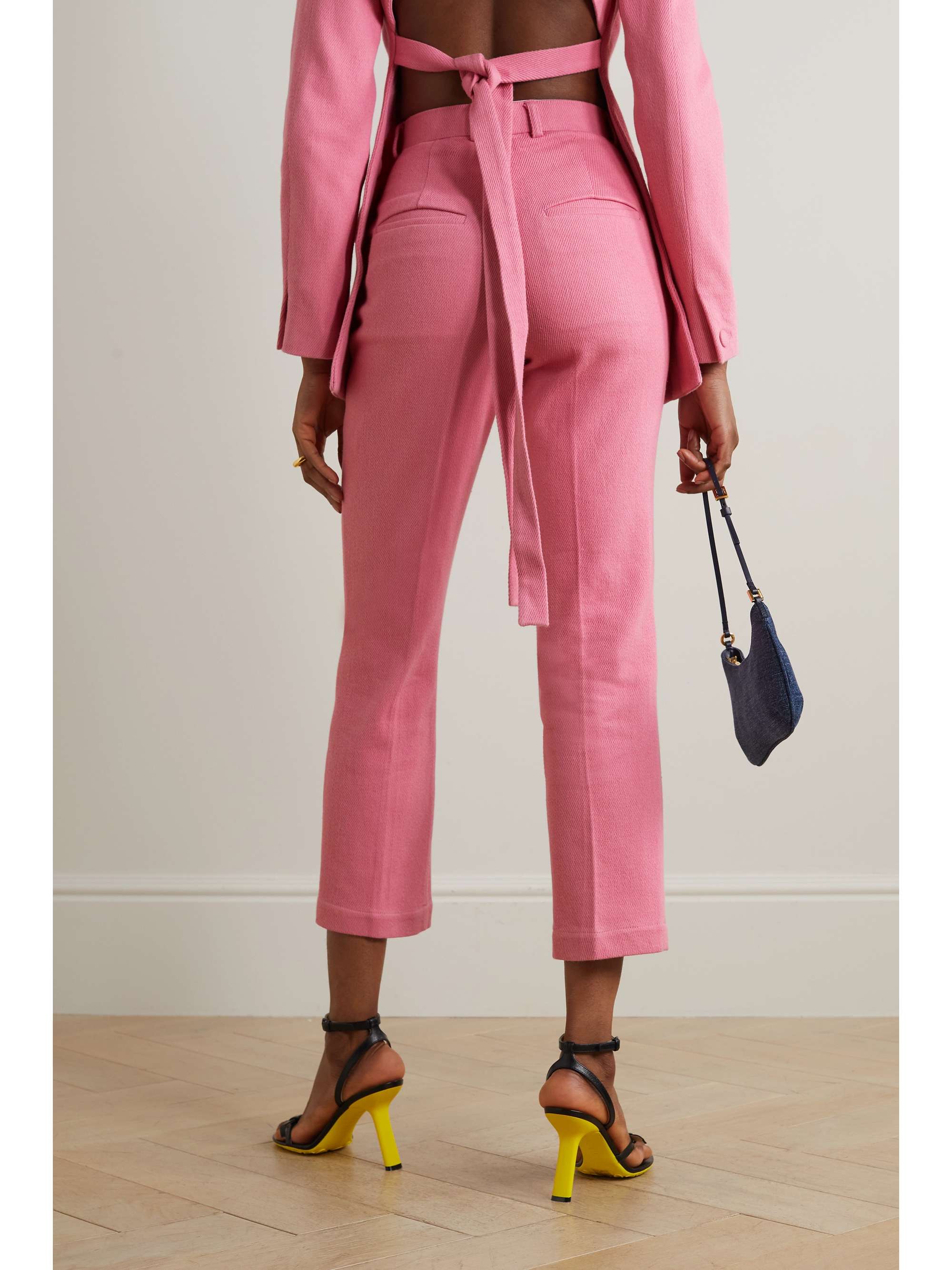 THEBE MAGUGU Wool straight-leg pants