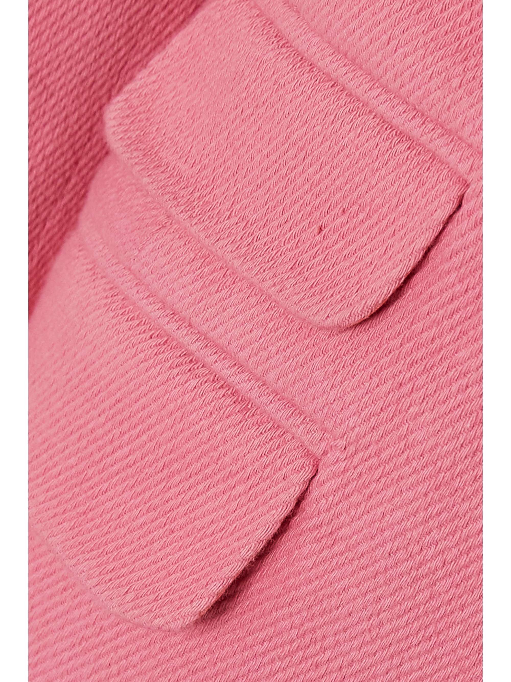 THEBE MAGUGU Tie-detailed open-back wool-twill blazer