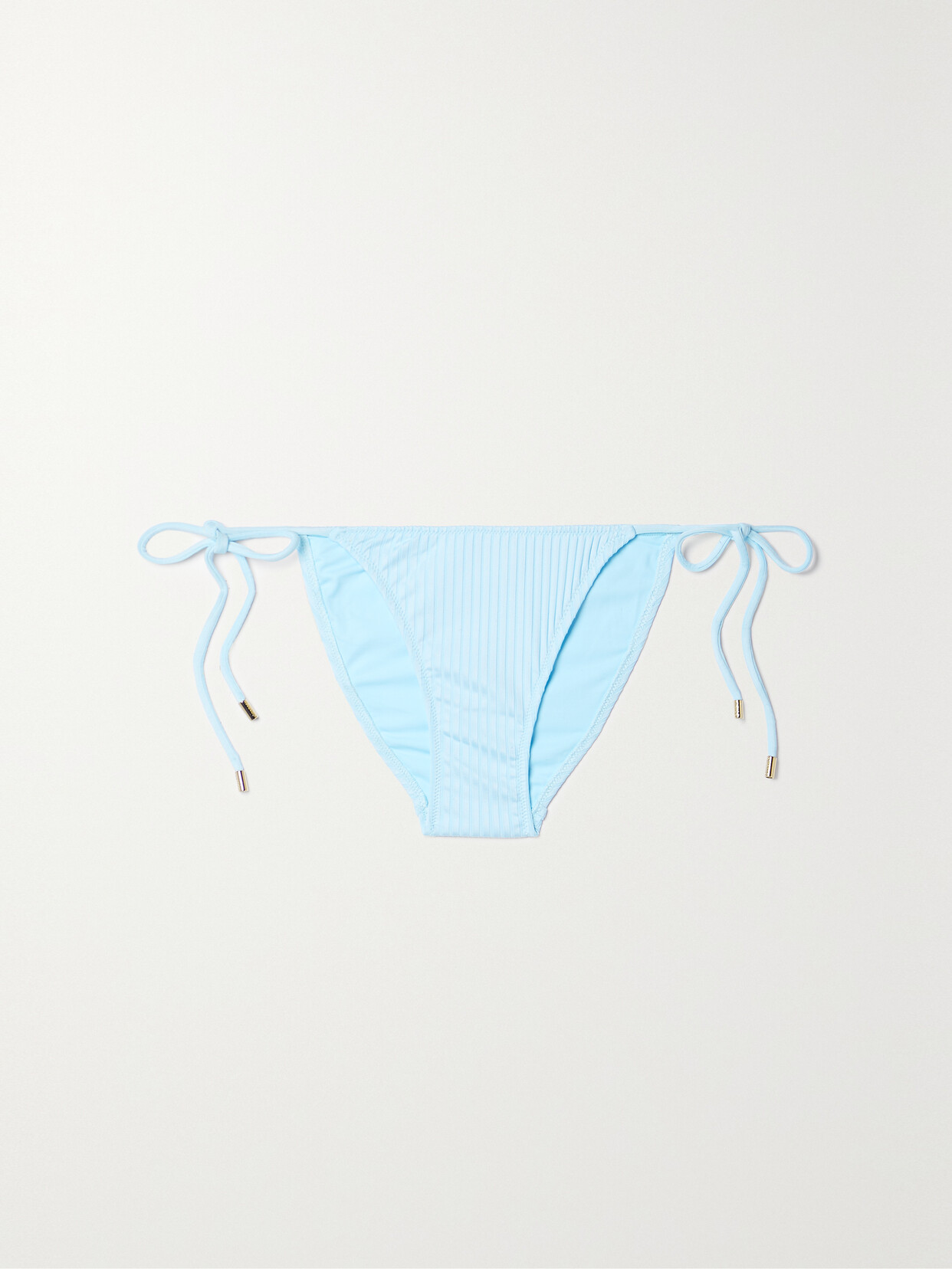 Melissa Odabash Miami Ribbed Bikini Briefs - Blue