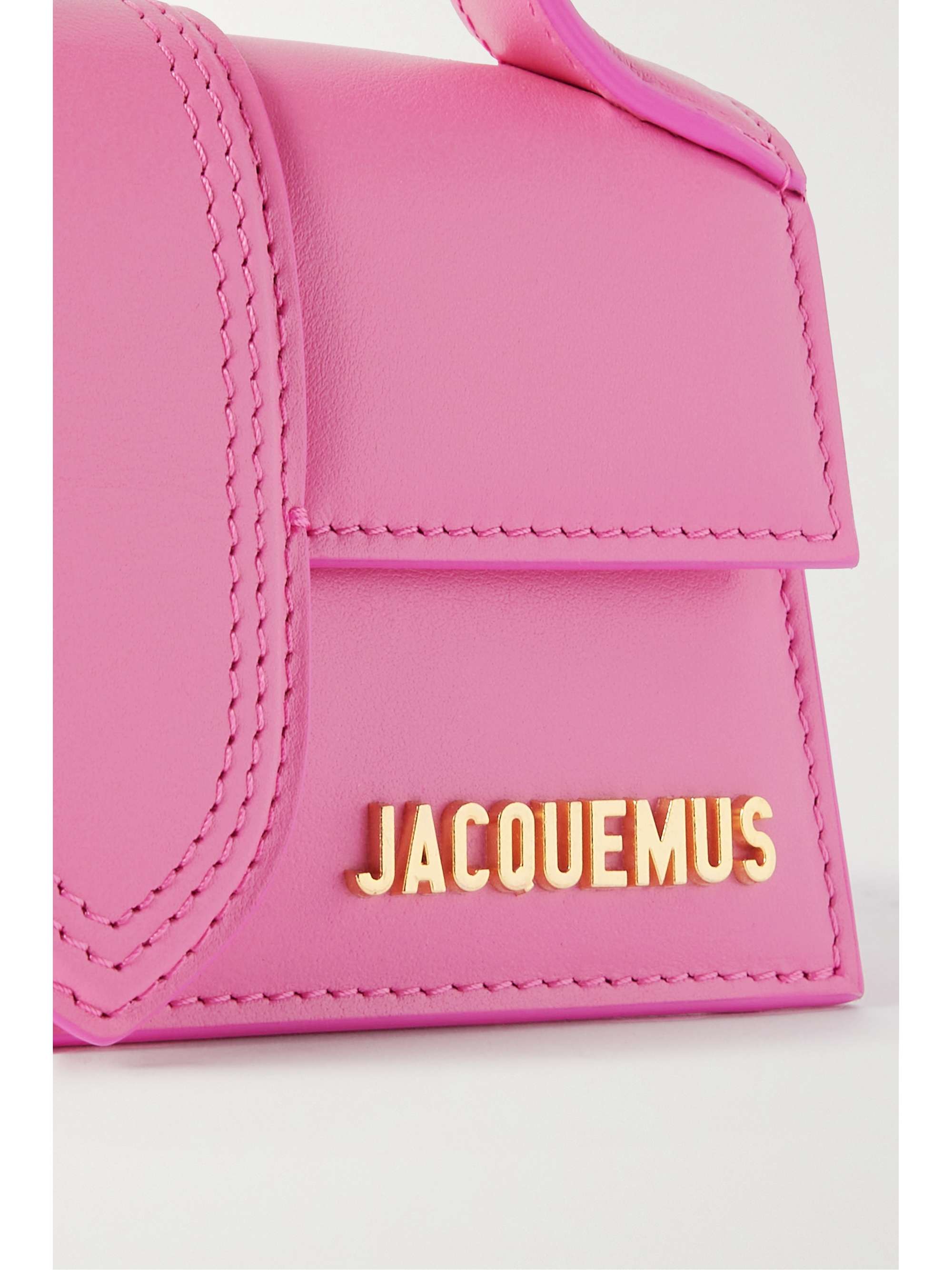JACQUEMUS Le Bambino leather tote