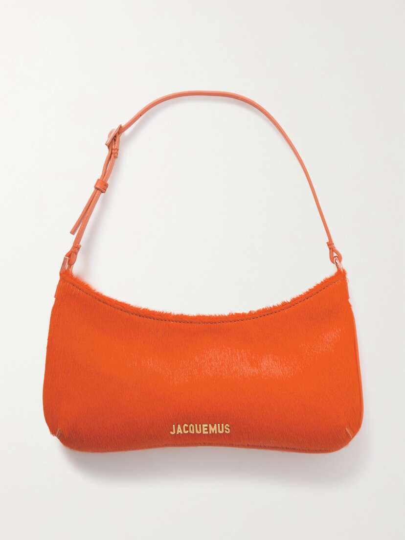 Jacquemus Le Bisou Calf Hair Shoulder Bag