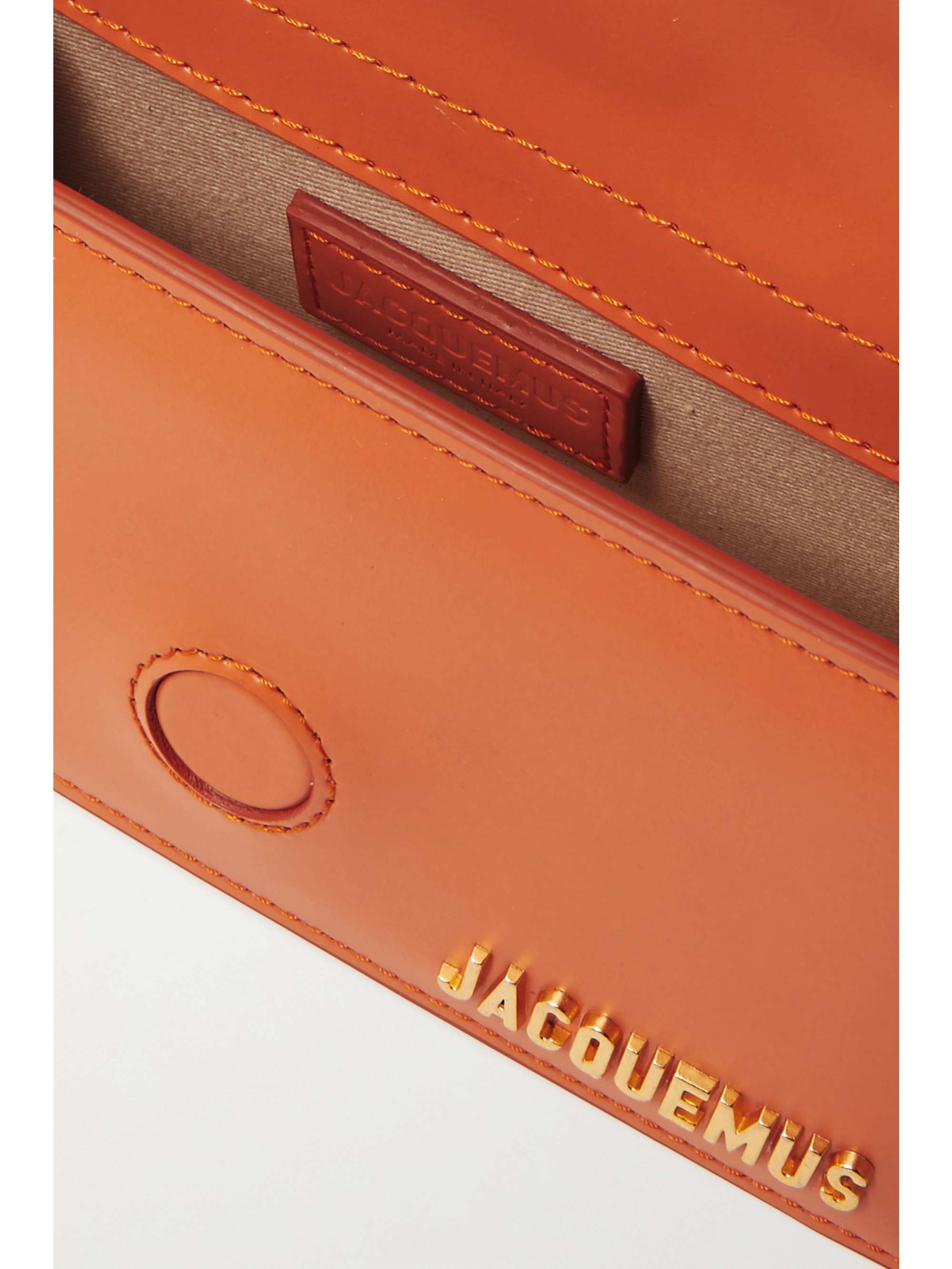 JACQUEMUS Le Bambino leather tote