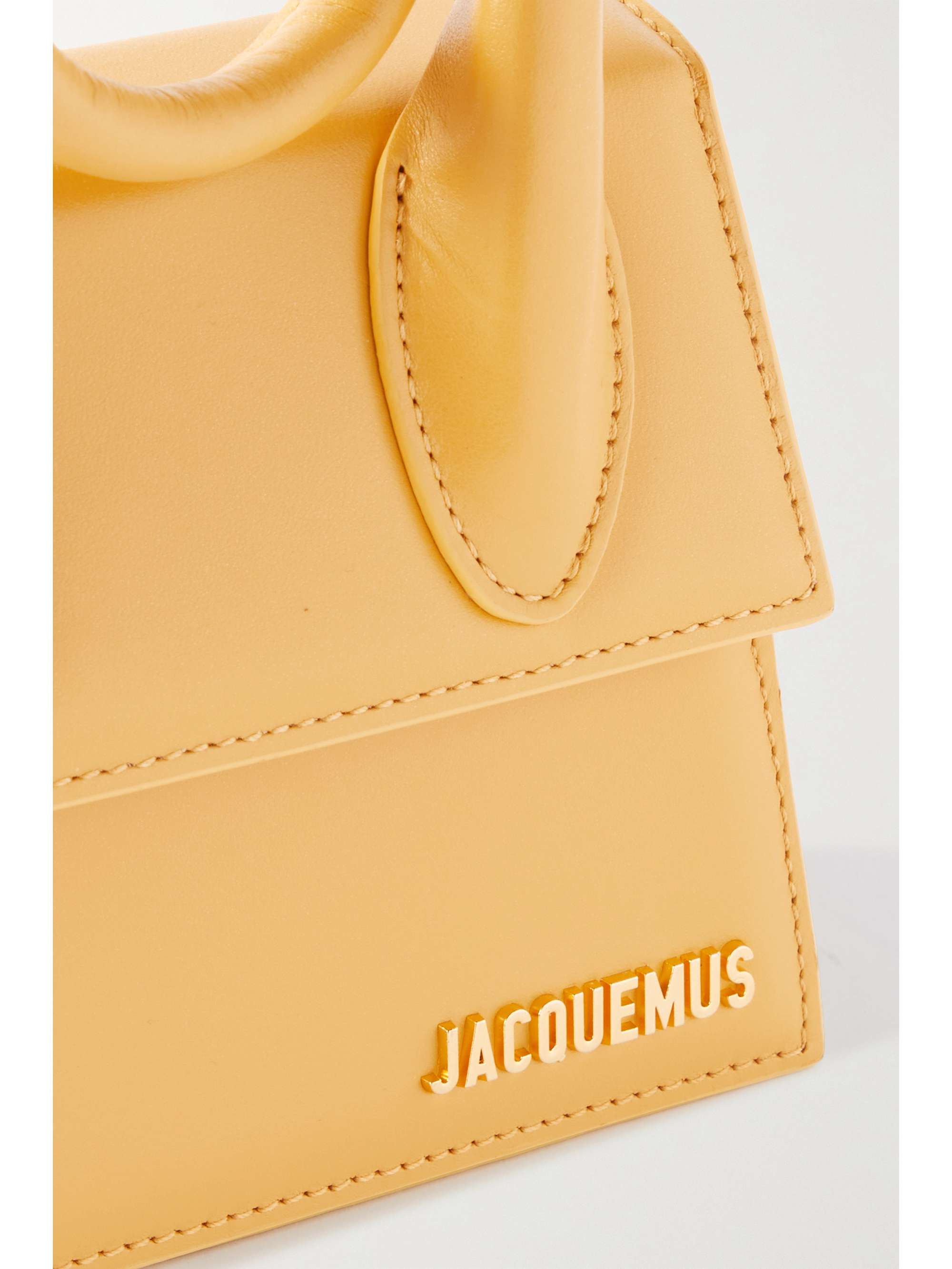 JACQUEMUS Le Chiquito Noeud leather shoulder bag