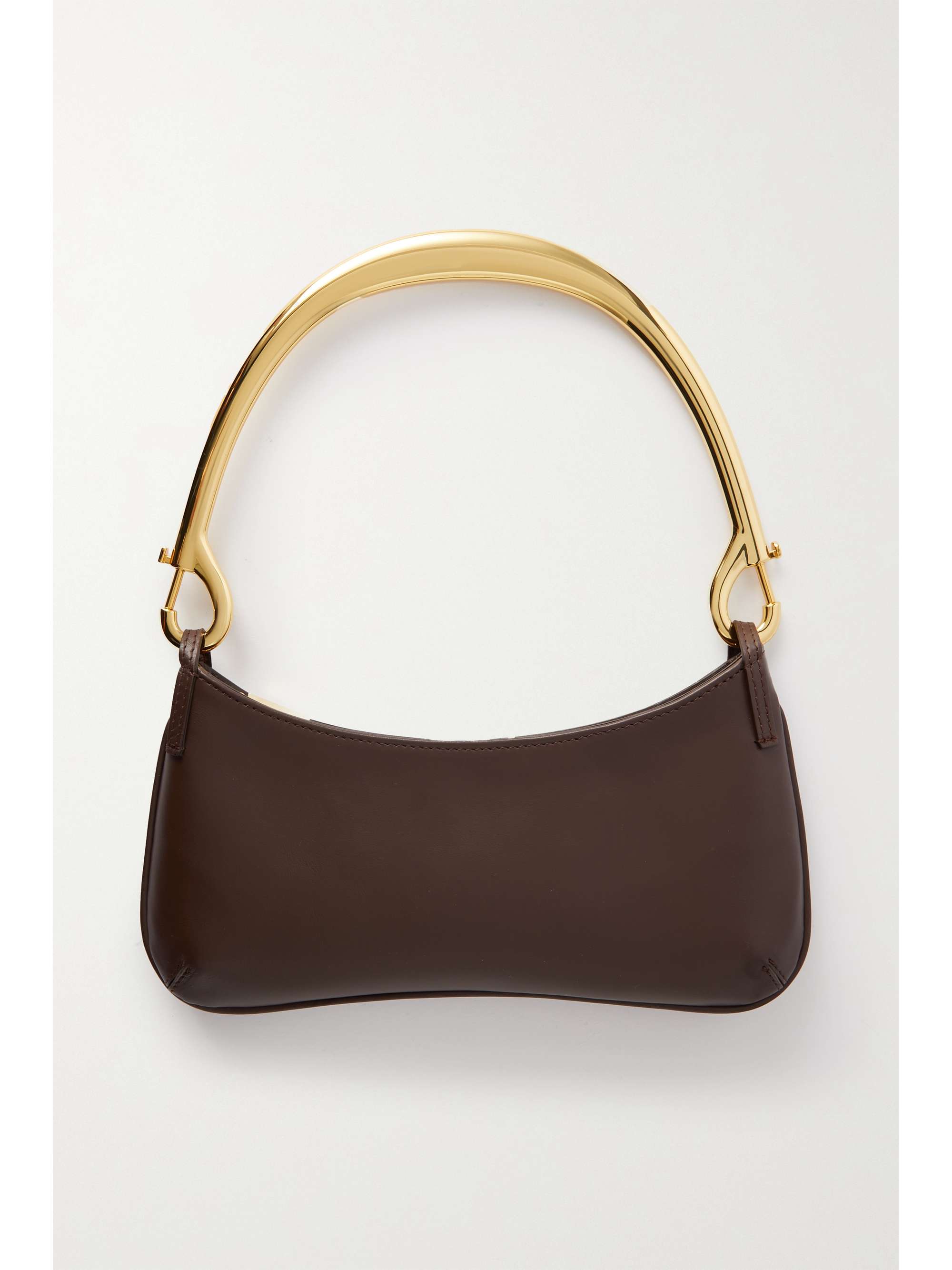 JACQUEMUS Le Bisou mousqueton leather shoulder bag