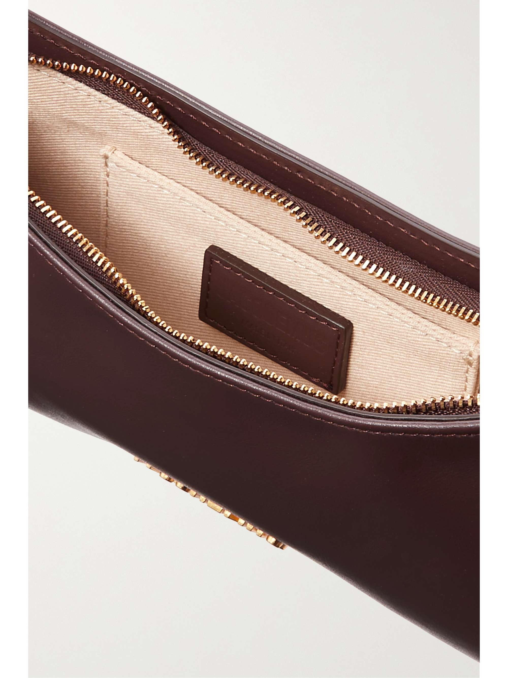JACQUEMUS Le Bisou mousqueton leather shoulder bag