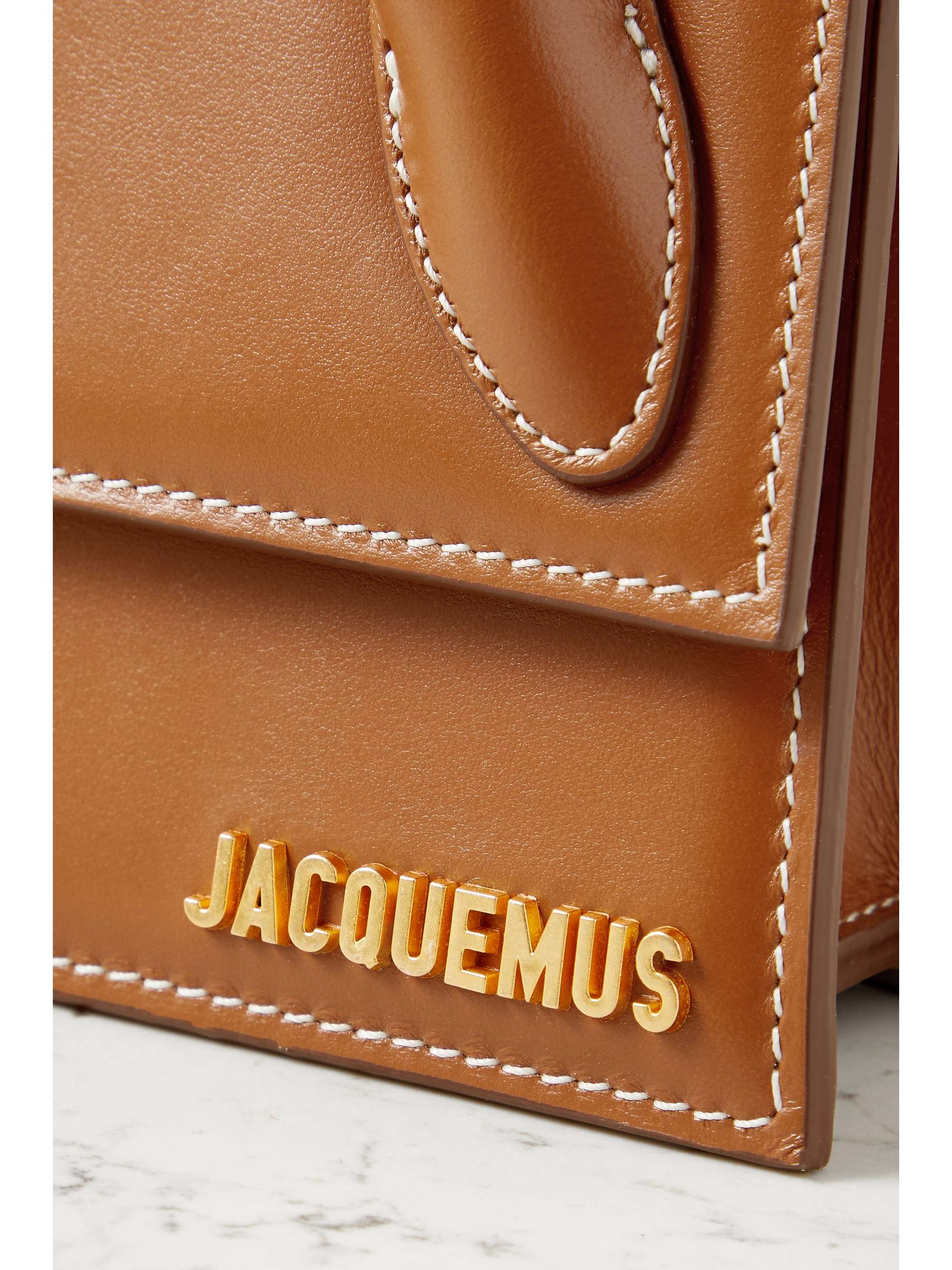 JACQUEMUS Le Chiquito Long leather tote