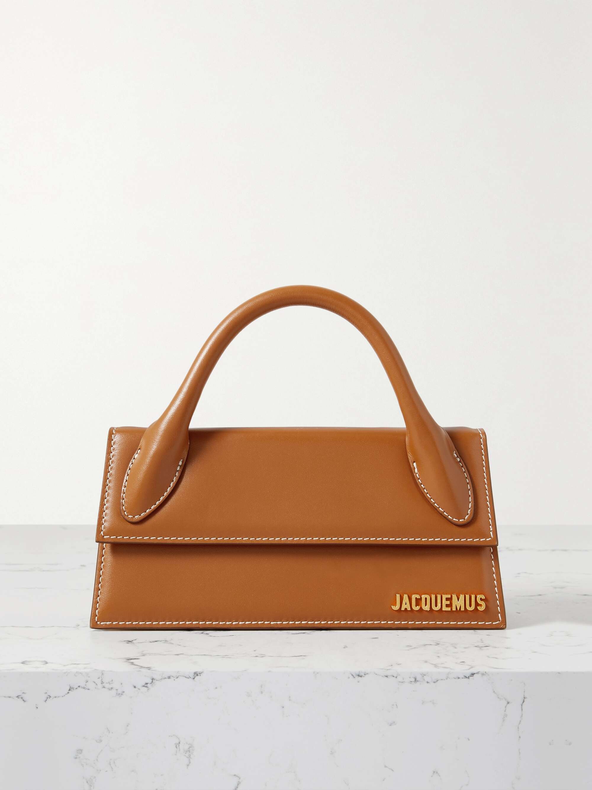 JACQUEMUS Le Chiquito レザー ロングトートバッグ | NET-A-PORTER