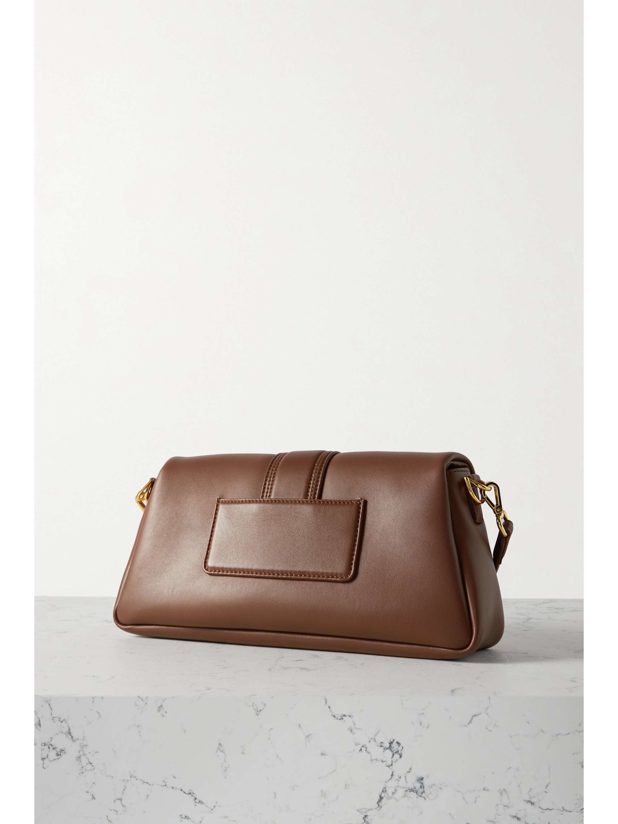 JACQUEMUS Le Bambimou padded leather shoulder bag