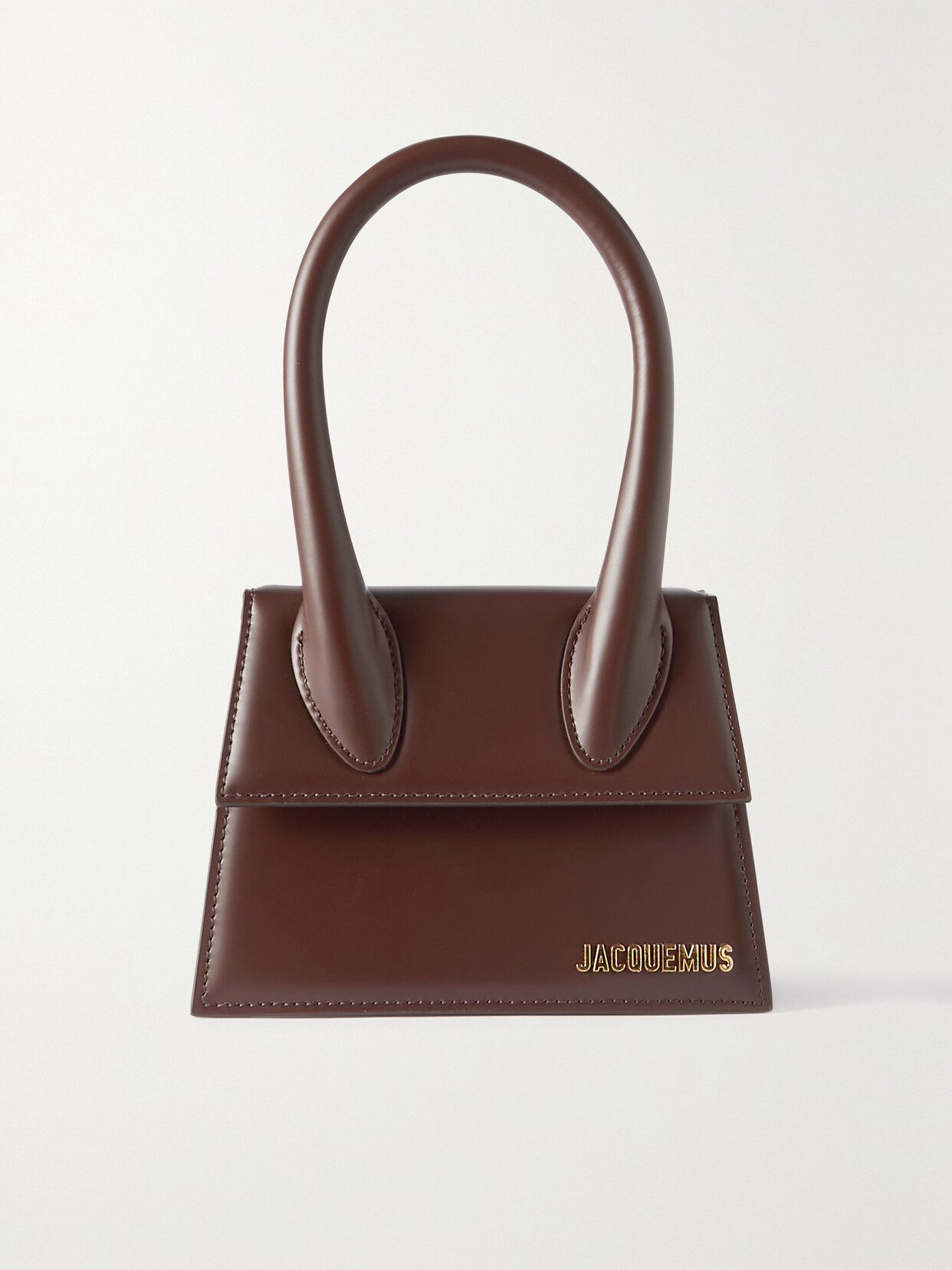 Jacquemus - Le Chiquito Moyen Leather Tote - Brown