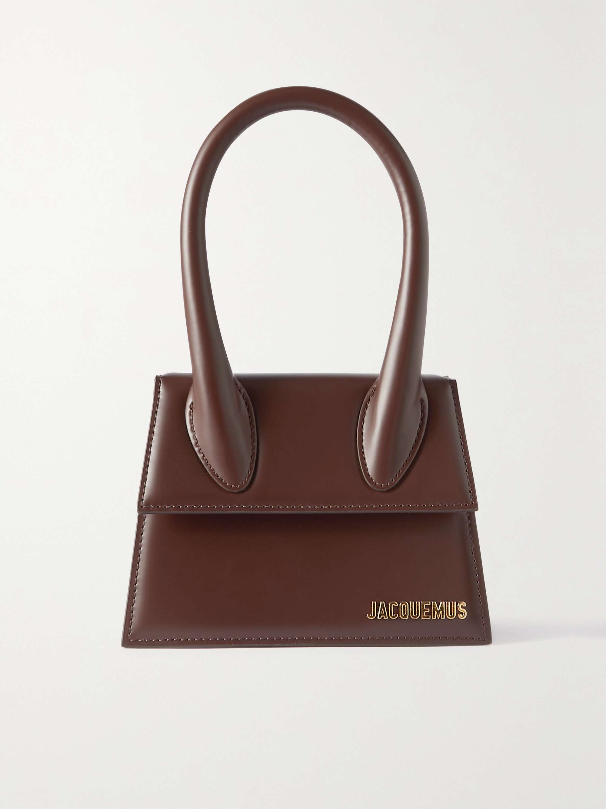 Jacquemus Le Chiquito Moyen Leather Tote Bag - Black