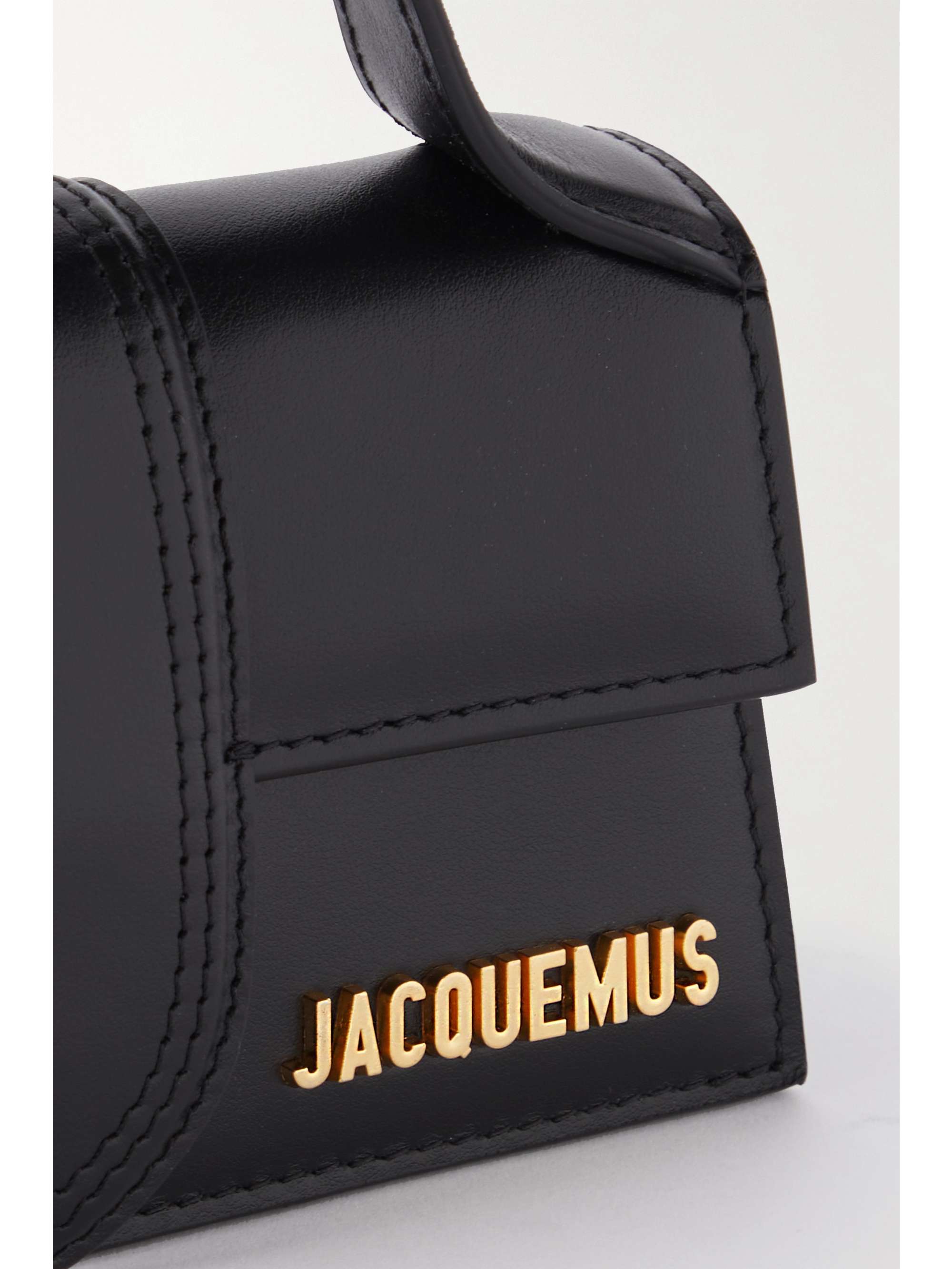 JACQUEMUS Le Bambino leather tote