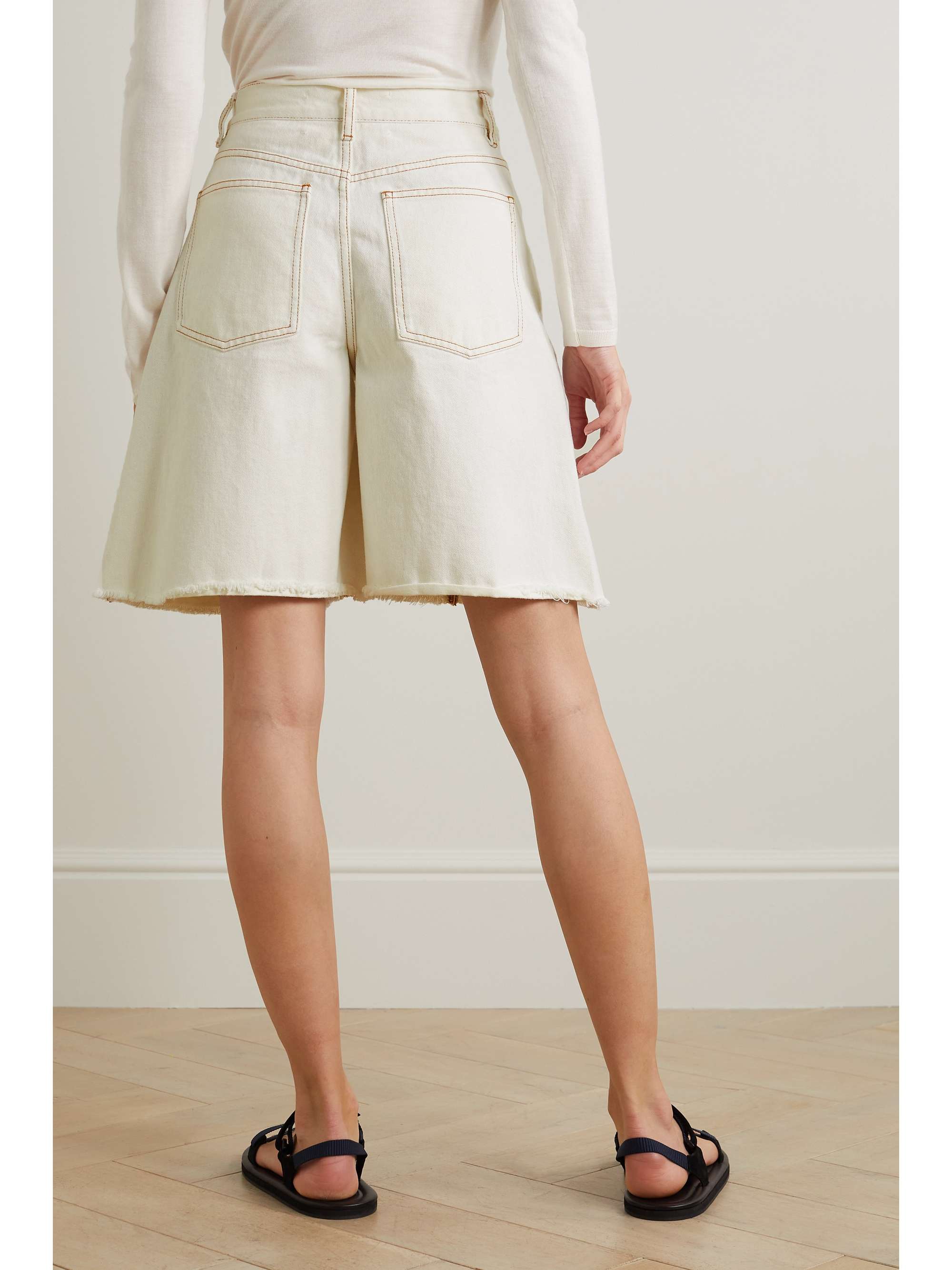 BY MALENE BIRGER Mavou organic denim shorts