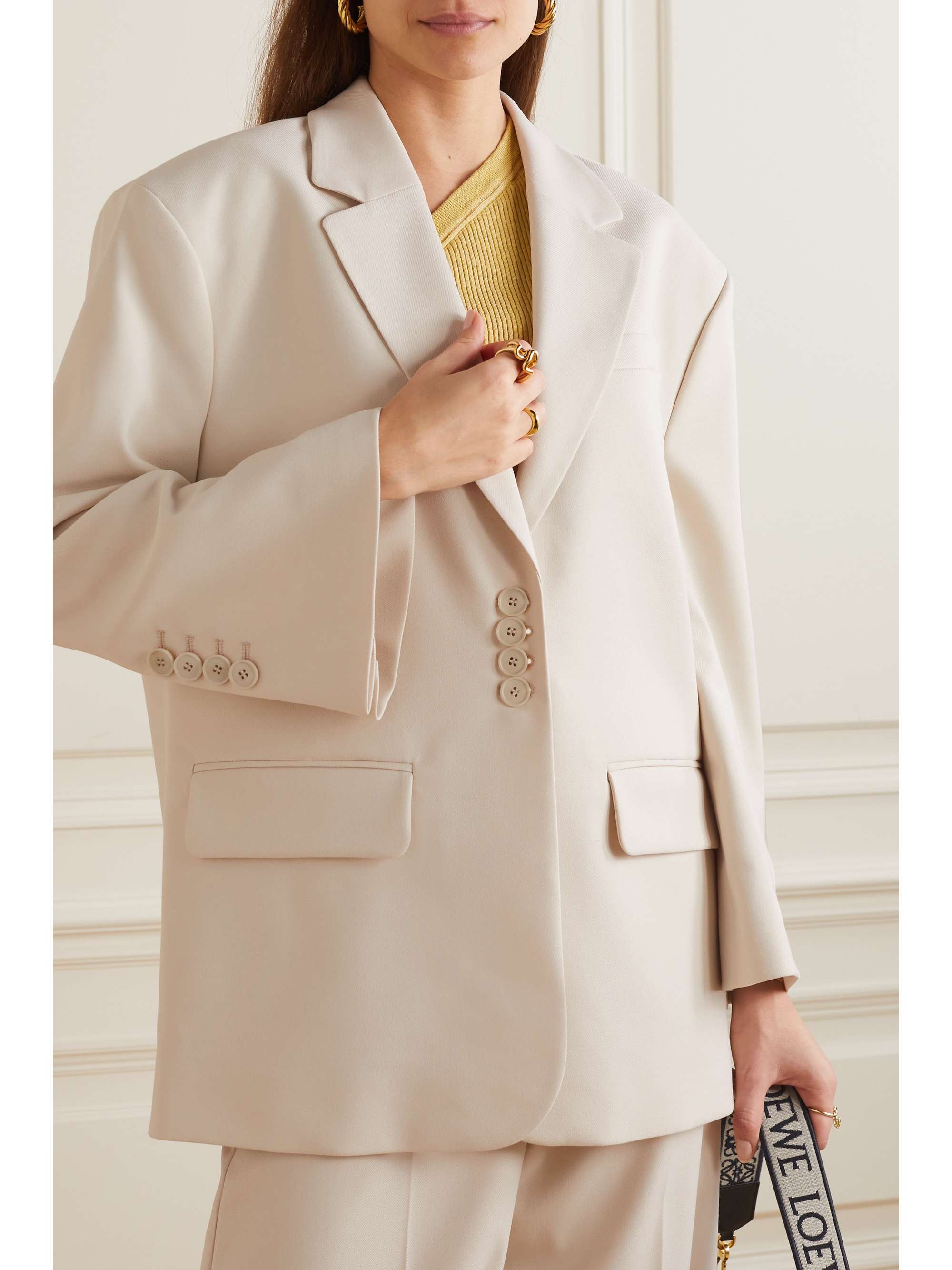 BY MALENE BIRGER Biena recycled woven blazer