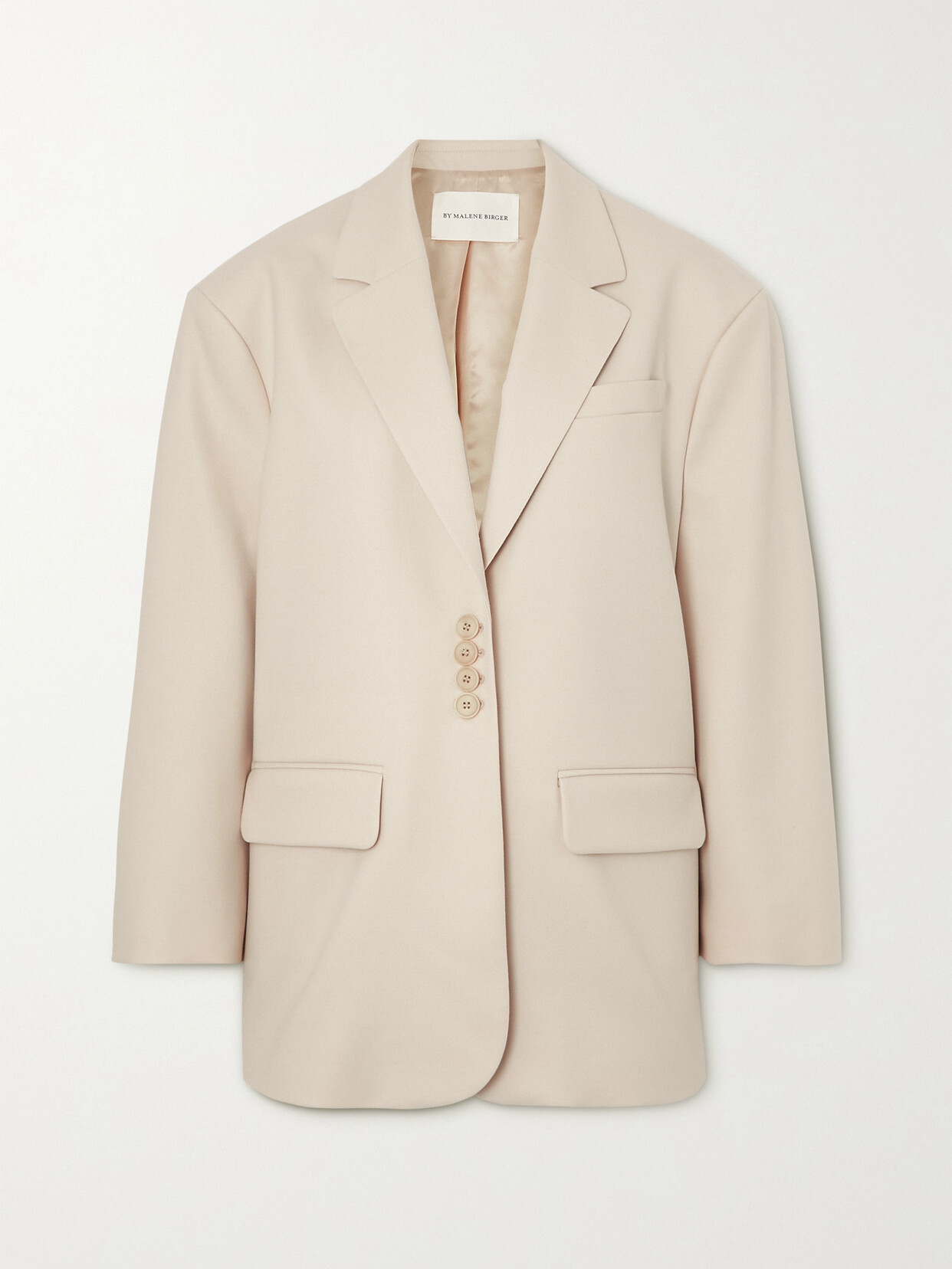 By Malene Birger - + Net Sustain Biena Recycled Woven Blazer - Cream