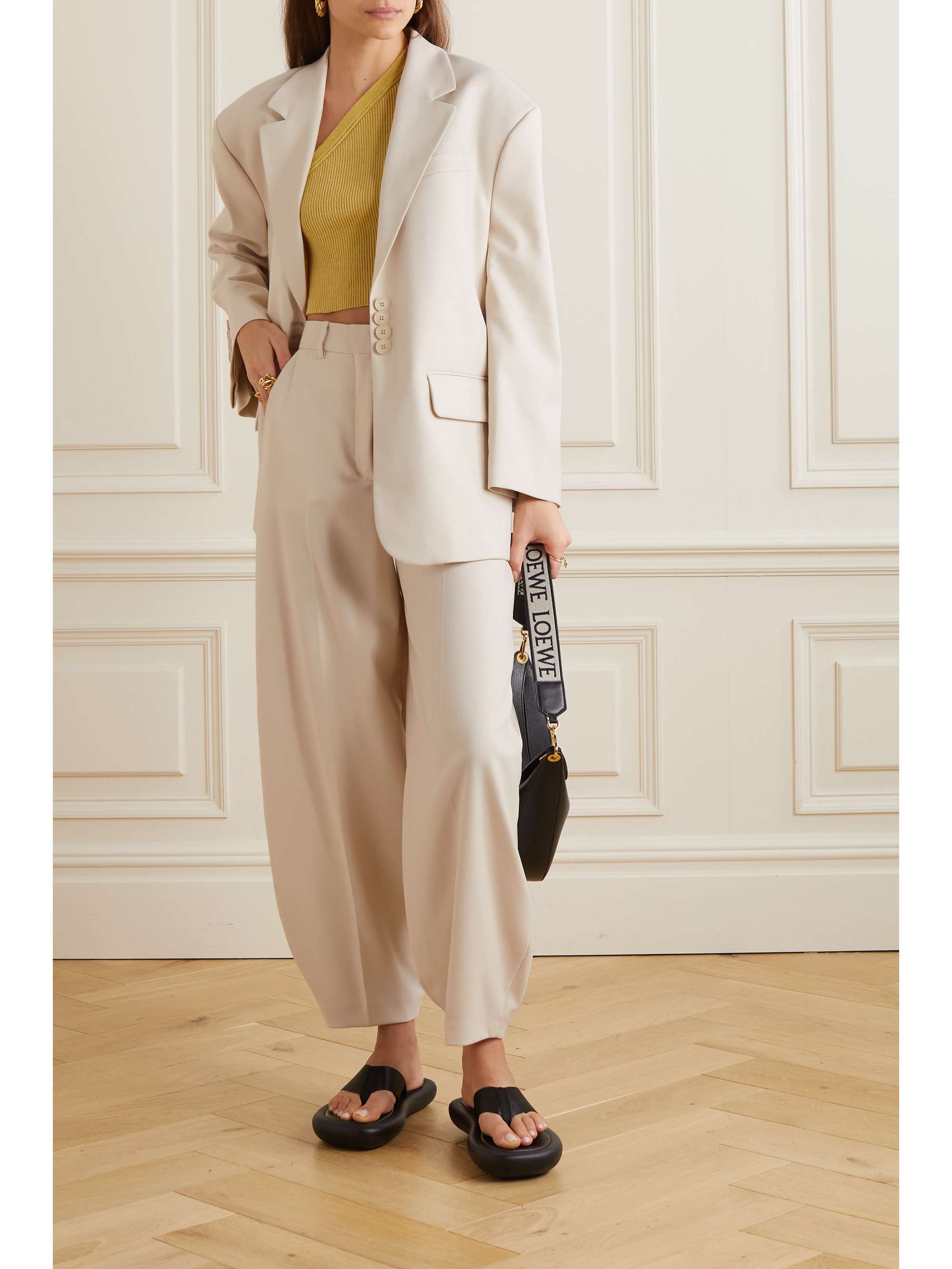 BY MALENE BIRGER Biena recycled woven blazer