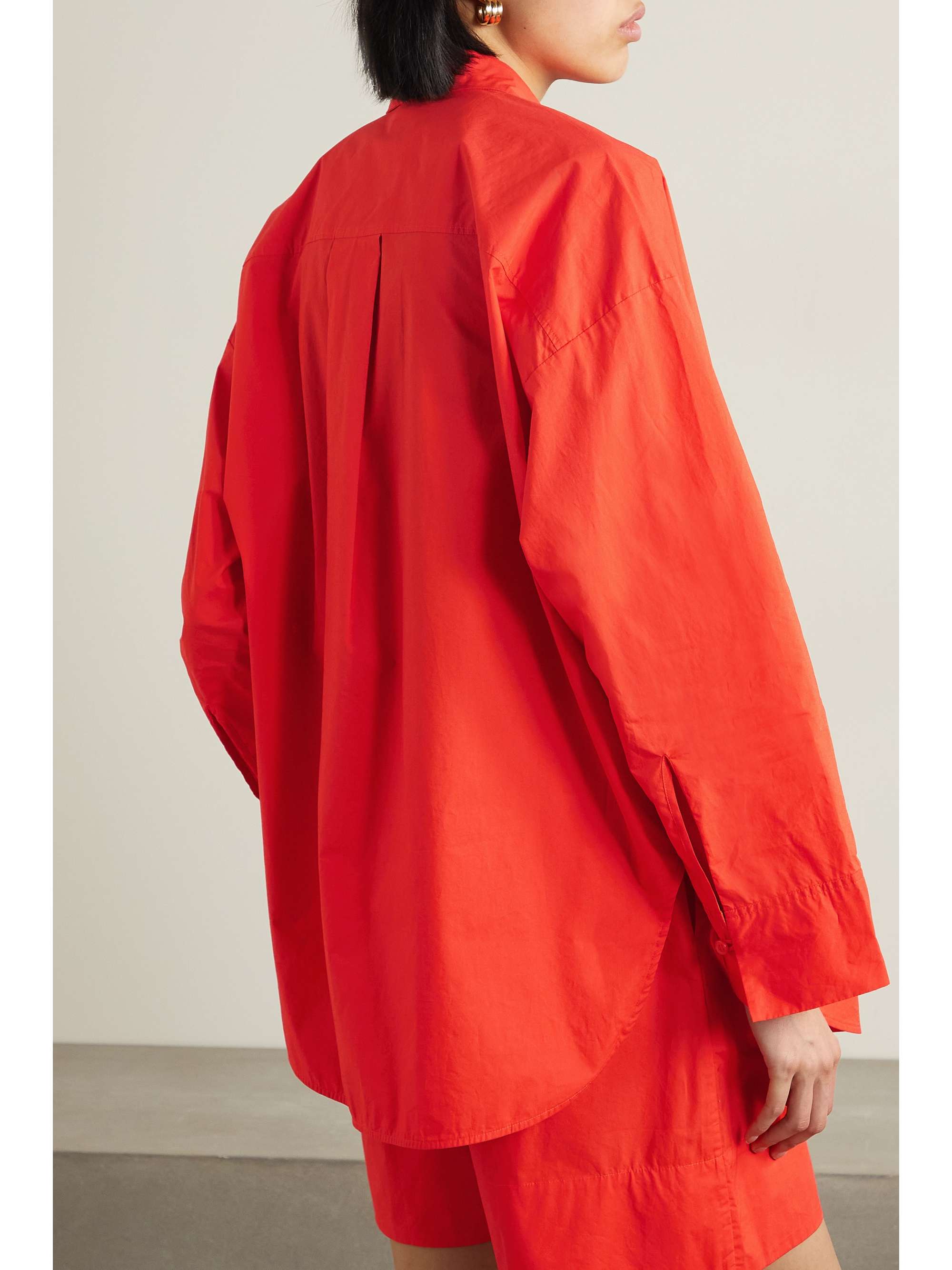 BY MALENE BIRGER Derris organic cotton-poplin shirt