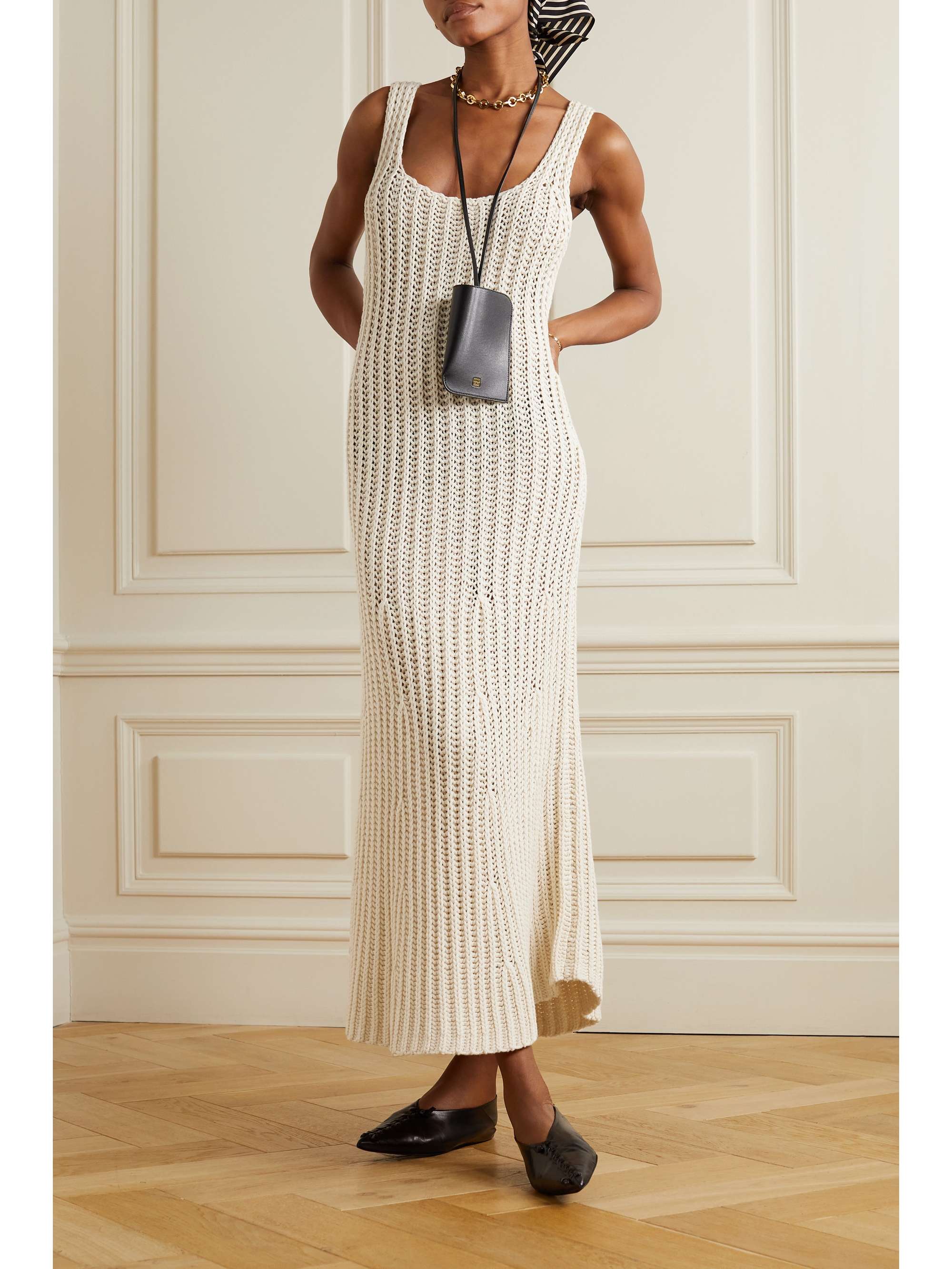 Merino wool maxi best sale dress