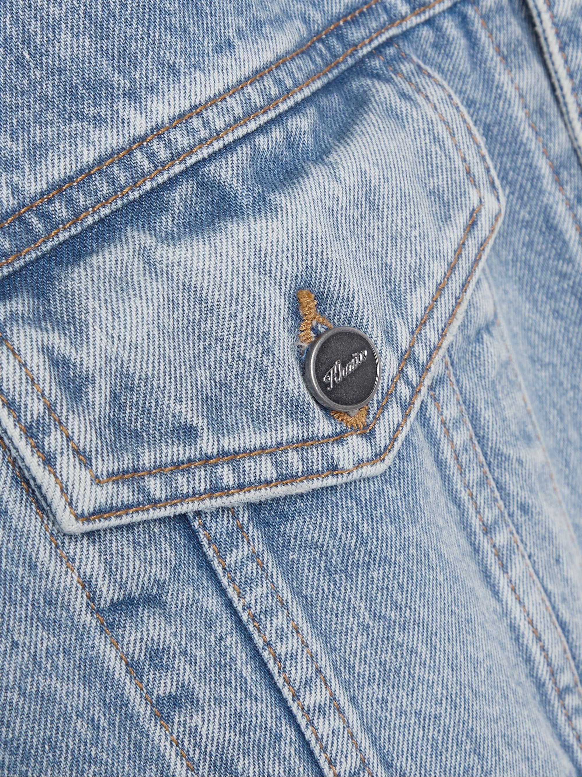 KHAITE Grizzo oversized denim jacket