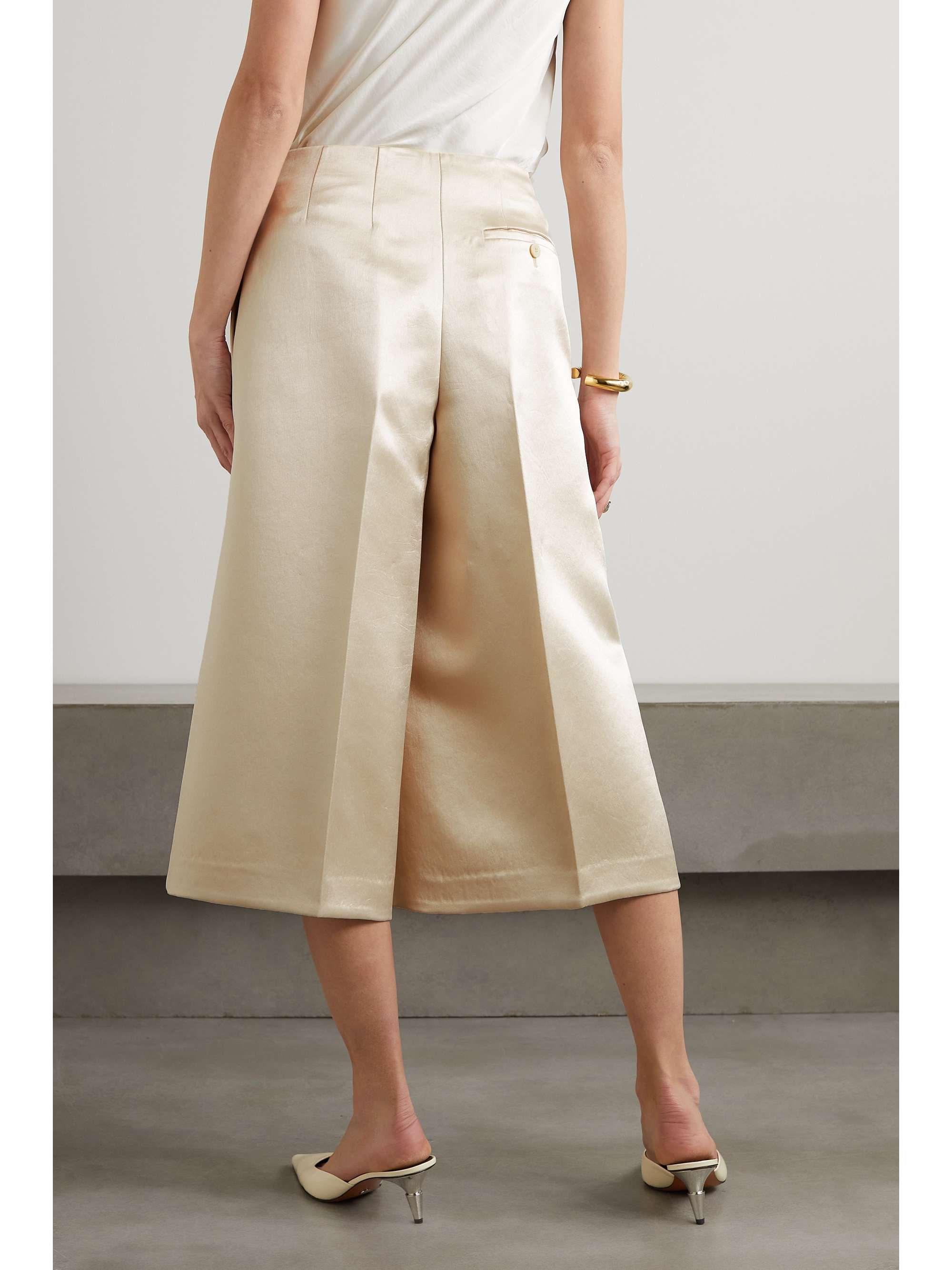 THEORY Satin culottes