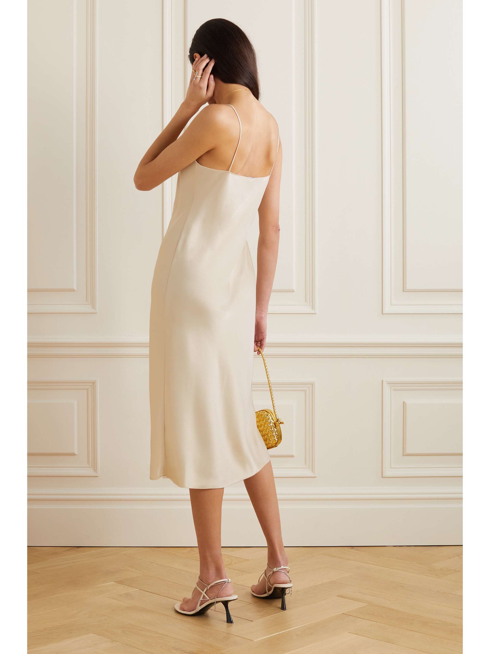 THEORY Satin dress