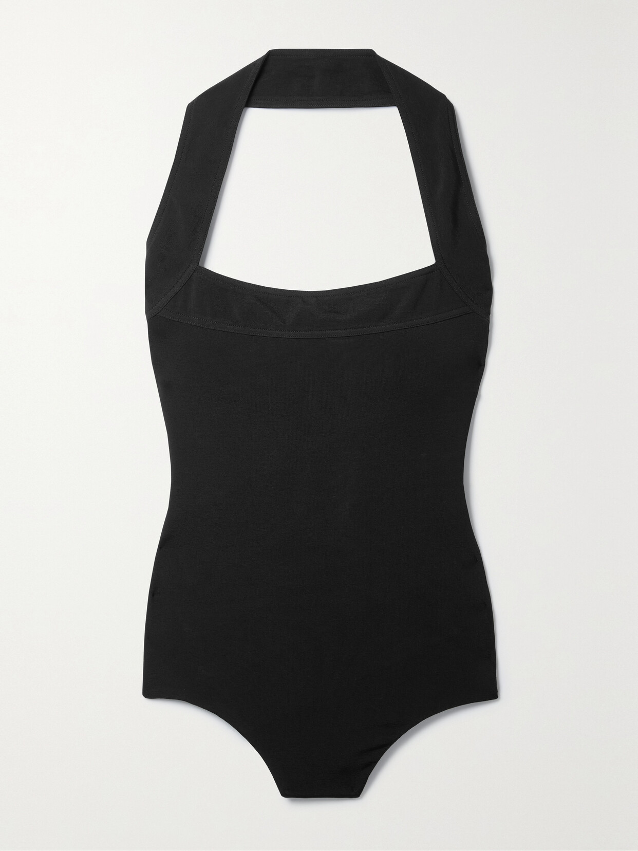 Khaite - Sola Stretch-jersey Halterneck Bodysuit - Black
