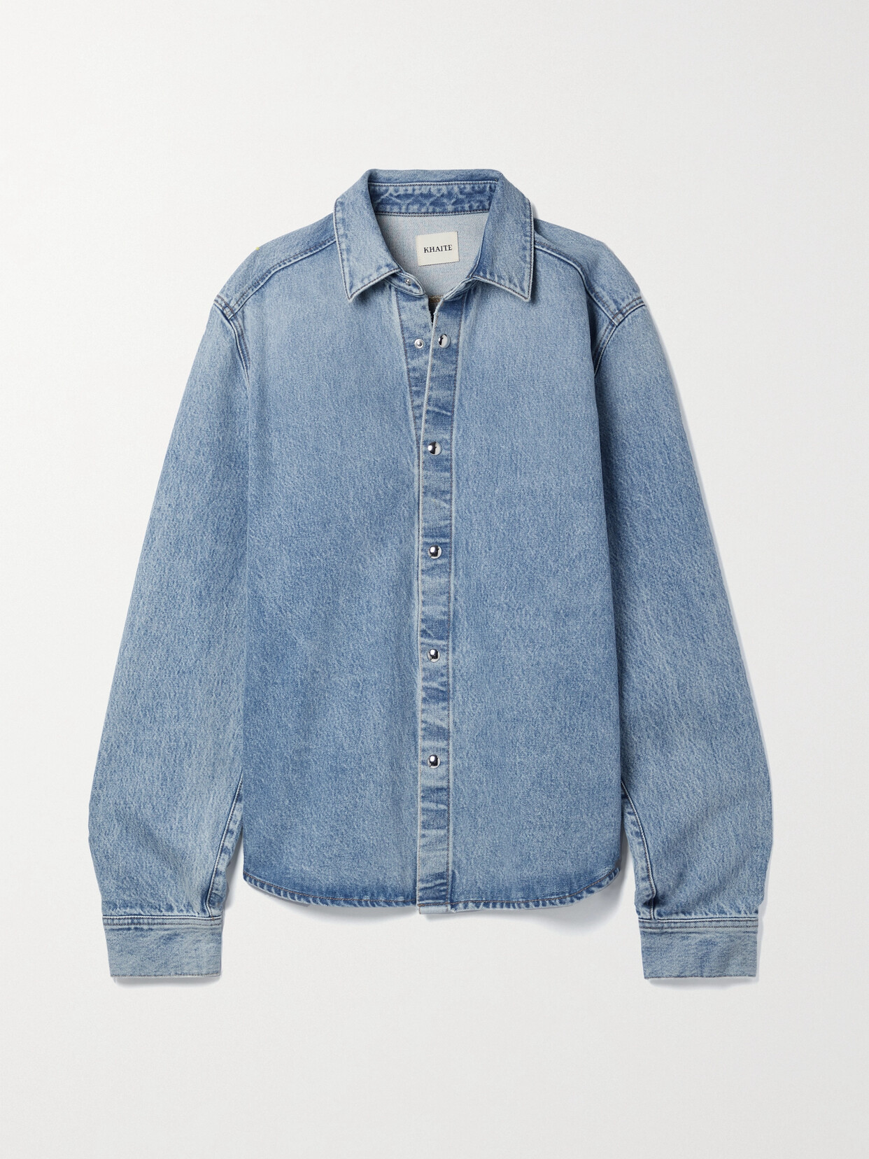 KHAITE ARGO DENIM SHIRT