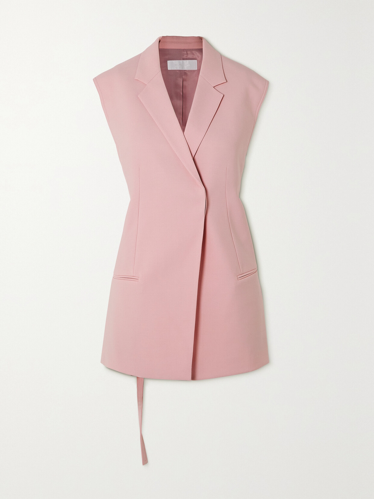 Helmut Lang - Woven Vest - Pink