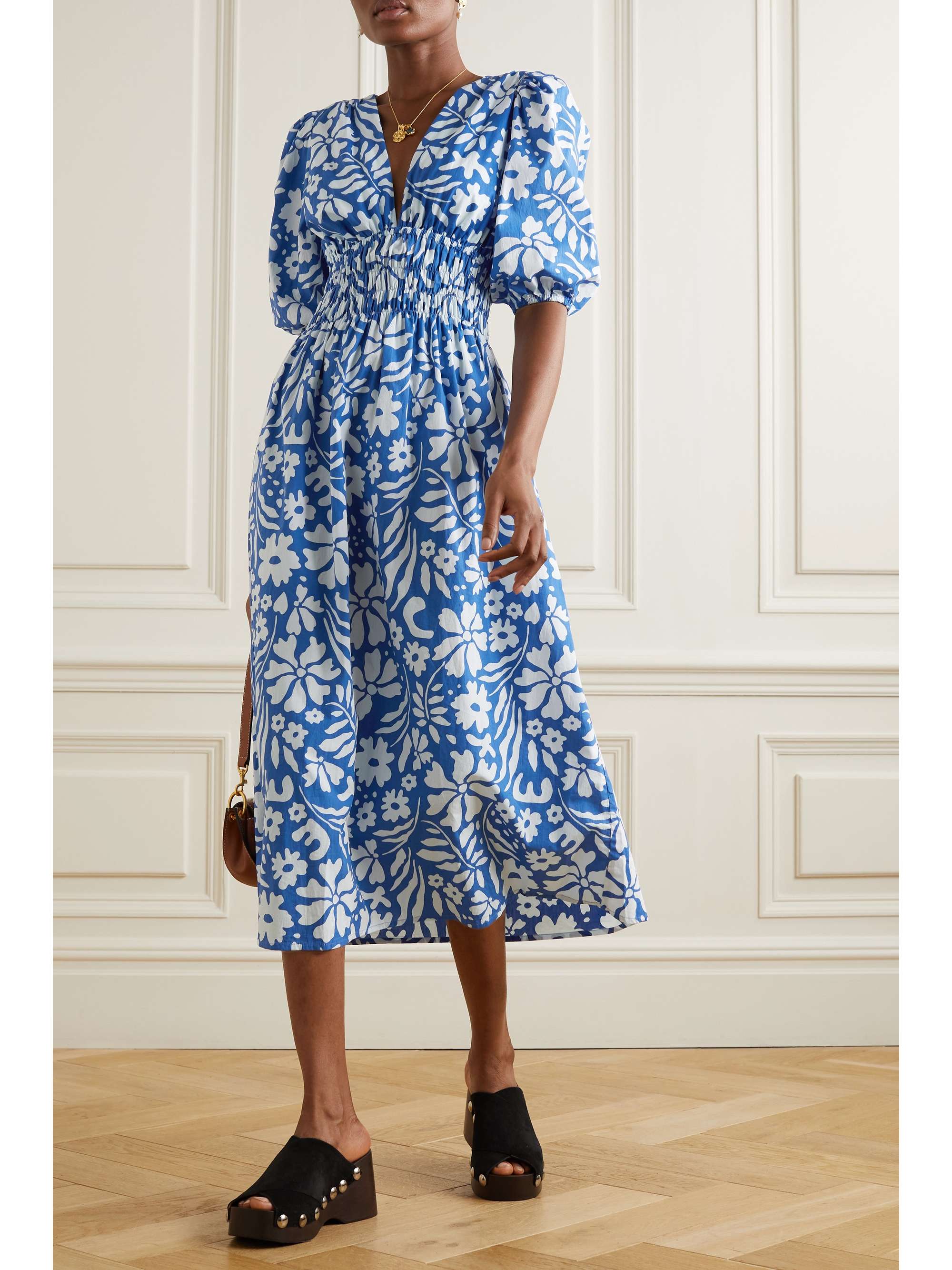 faithfull blue dress