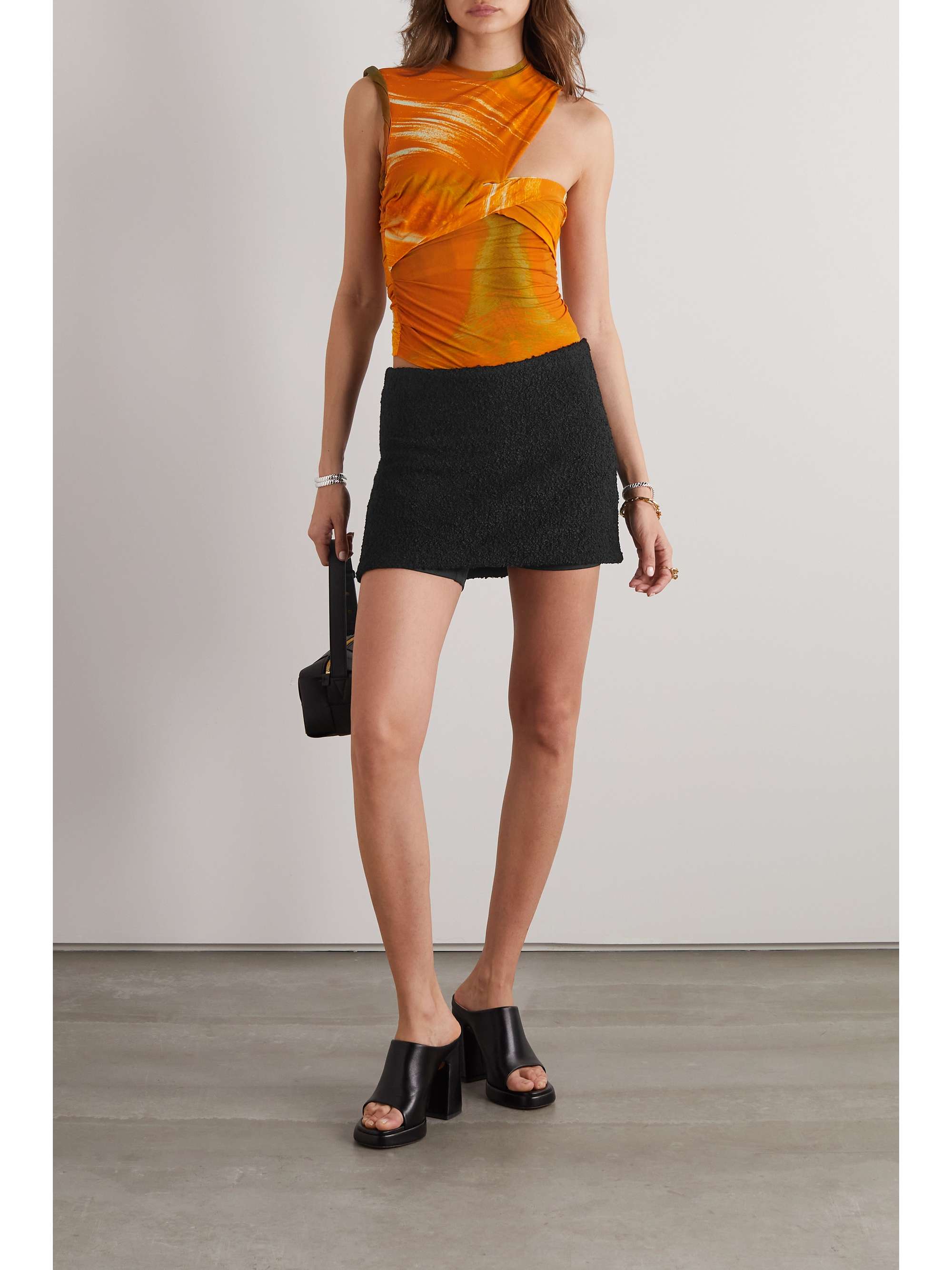 PROENZA SCHOULER Stretch-bouclé mini skirt